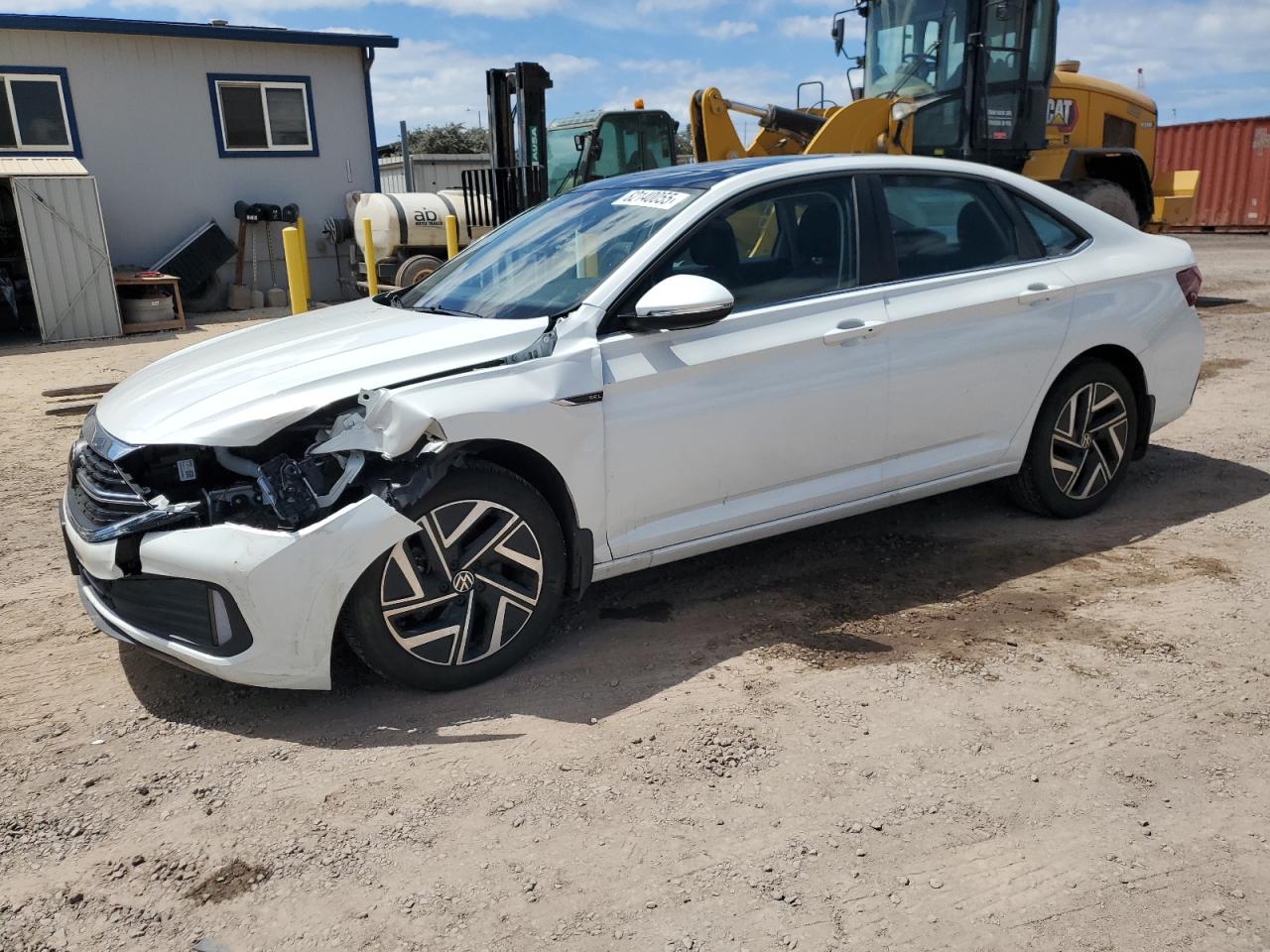 2023 Volkswagen Jetta SEL, VIN 3VWGM7BU5PM052661 — Front end