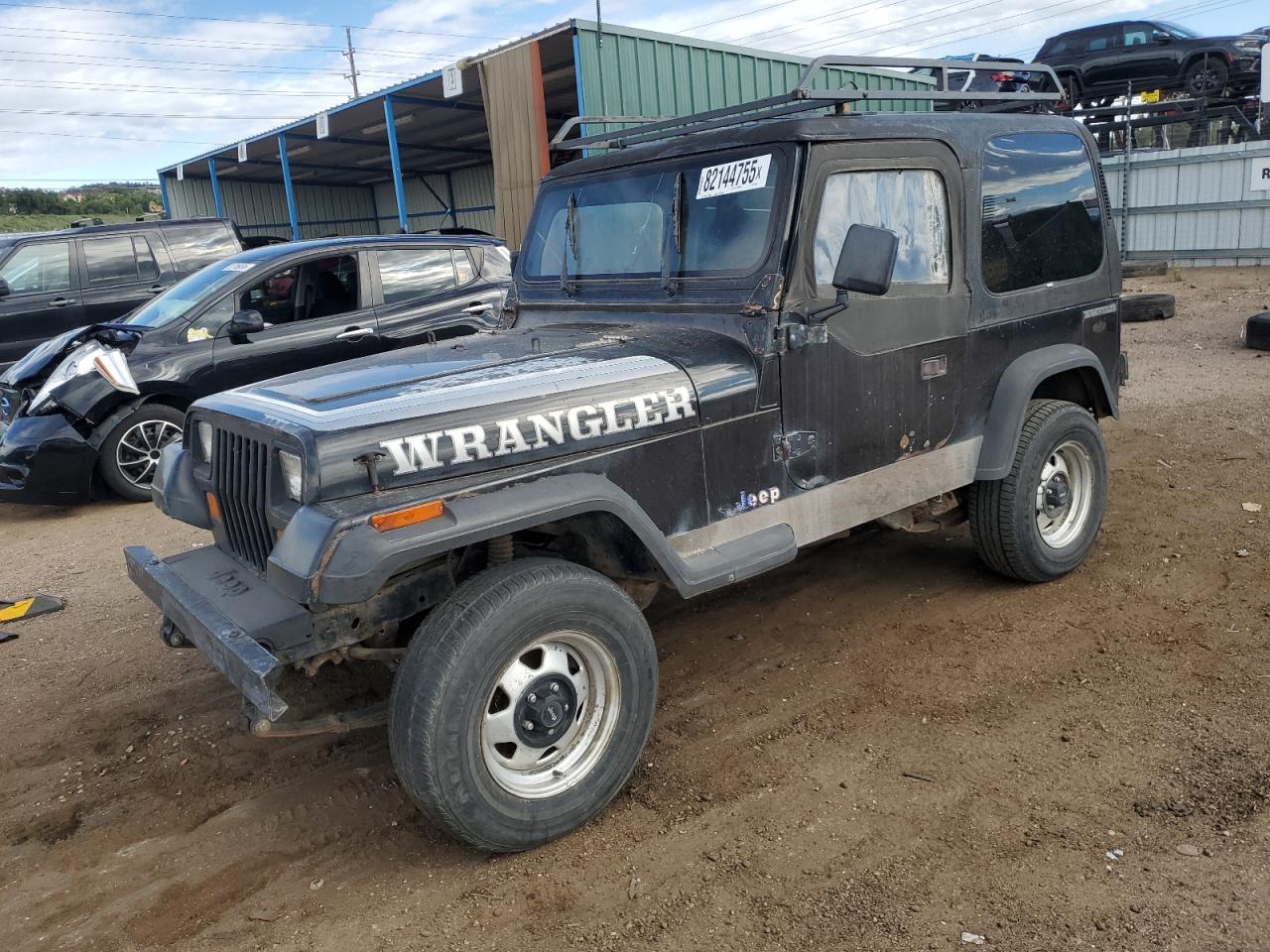1987 Jeep Wrangler, VIN 2BCHL81J6HB505195 — Minor dents and scratches