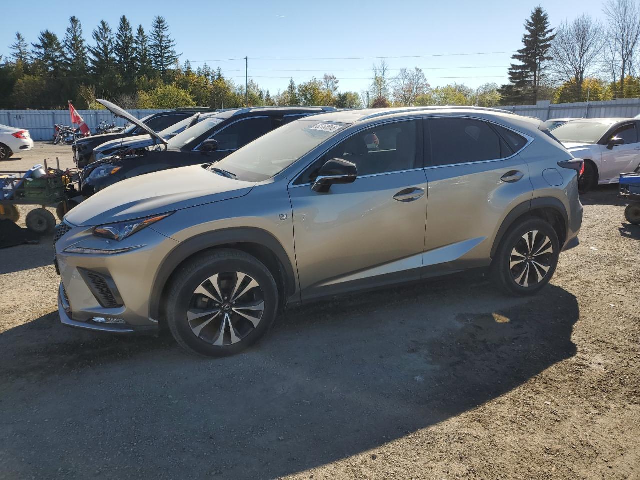 2019 Lexus NX 300, VIN JTJBARBZ8K2210114 — Normal wear