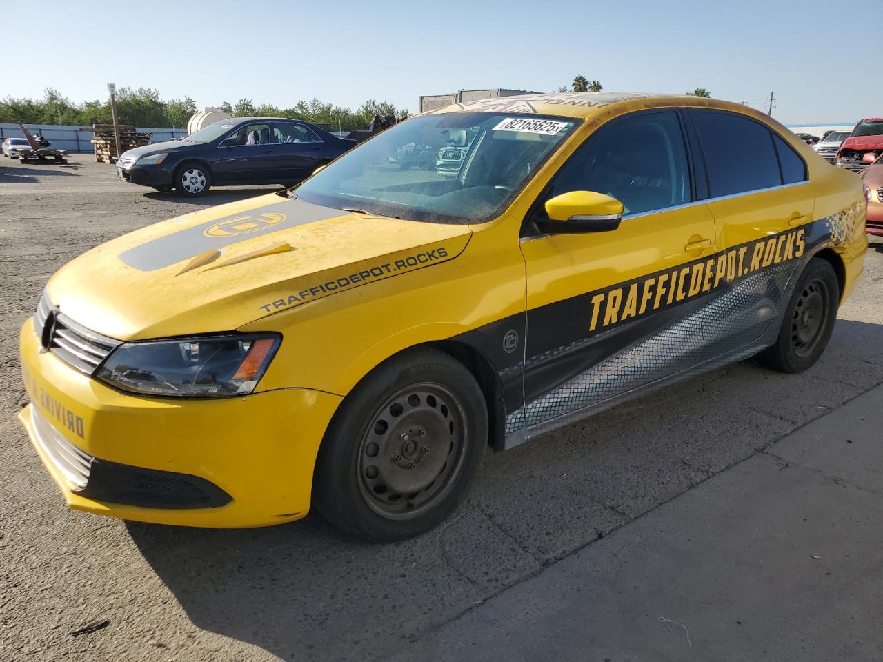 2013 Volkswagen Jetta SE, VIN 3VWDP7AJXDM380641 — Ранее повреждён