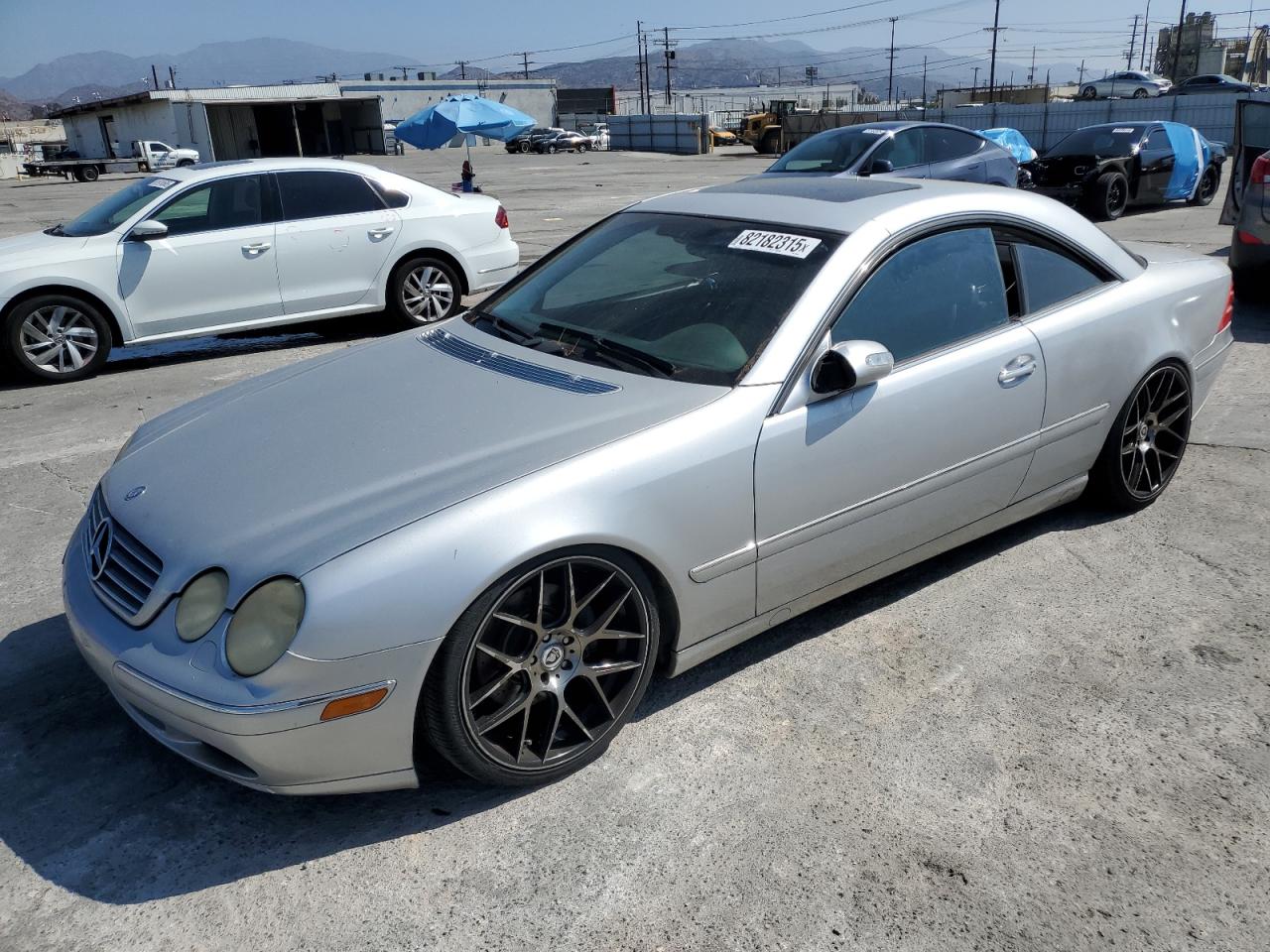 2000 Mercedes-Benz CL 500/600, VIN WDBPJ75J8YA001388 — Мелкие вмятины и царапины