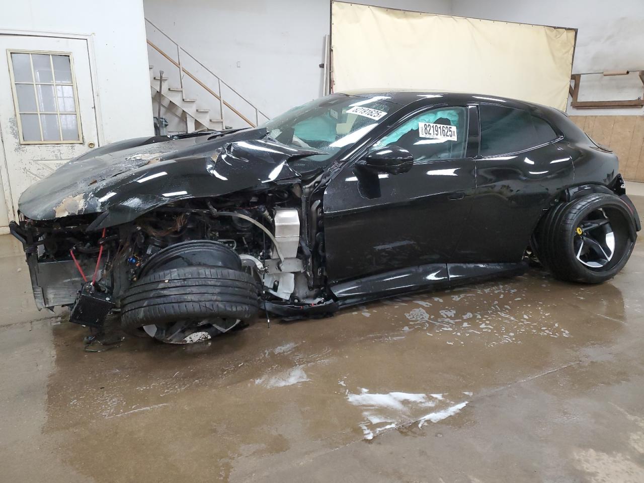 2025 Ferrari Purosangue, VIN ZSG06VTA9S0320101 — Rollover