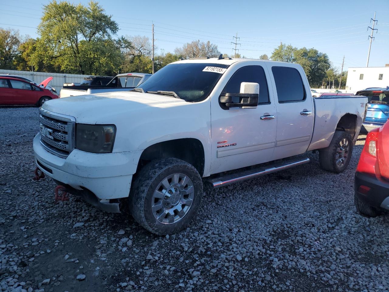 2010 GMC Sierra 2500HD SLE, VIN 1GT4K0B65AF111252 — Rear end