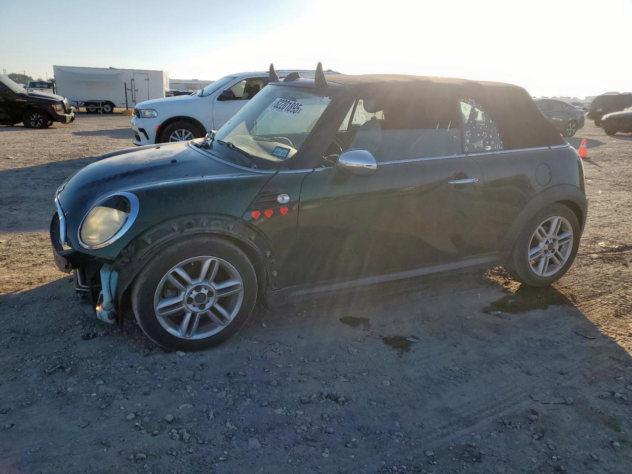 2011 MINI Convertible, VIN WMWZN3C5XBTZ78358 — Front end