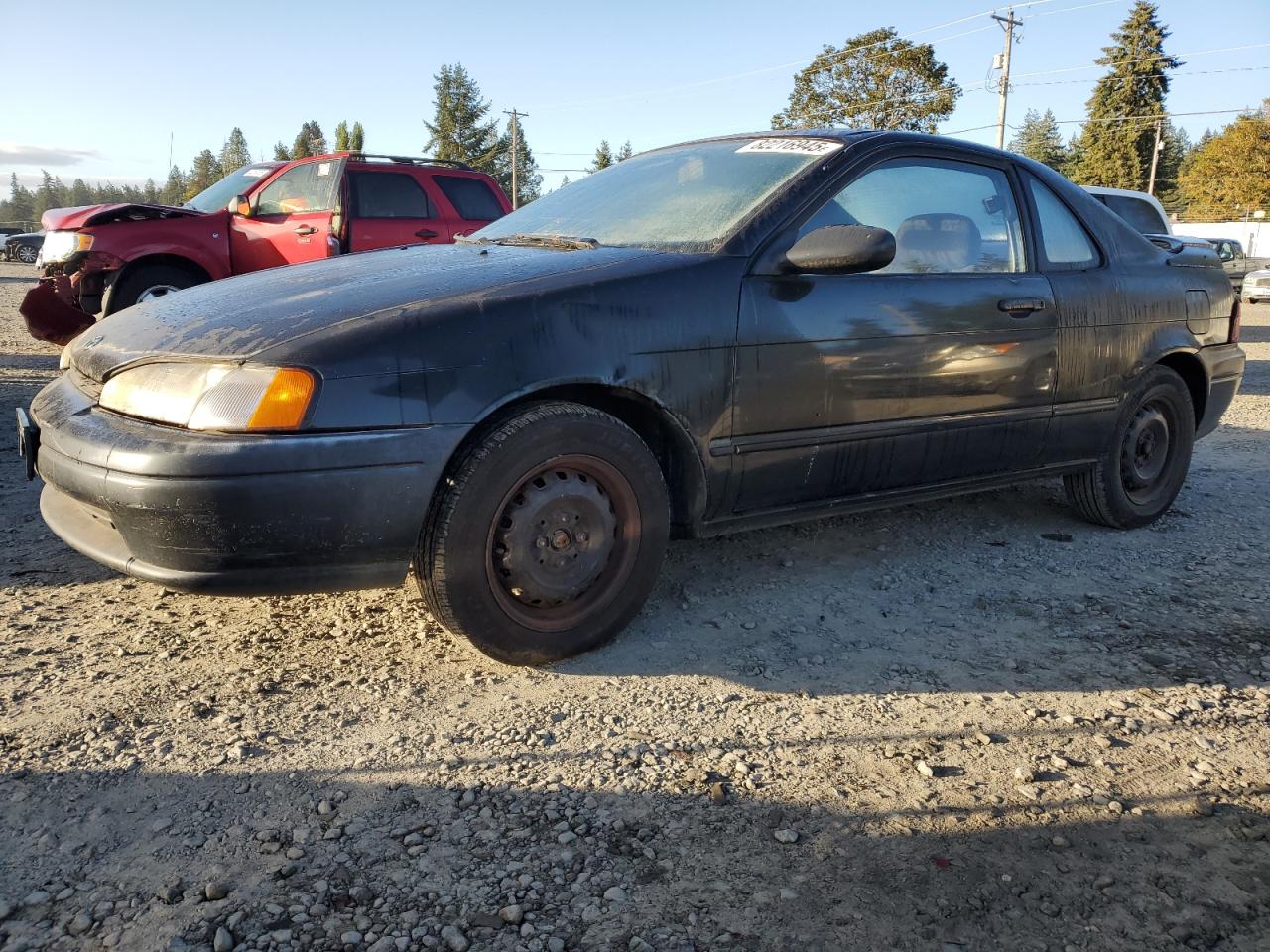 1992 Toyota Paseo, VIN JT2EL45F2N0061531 — Front end