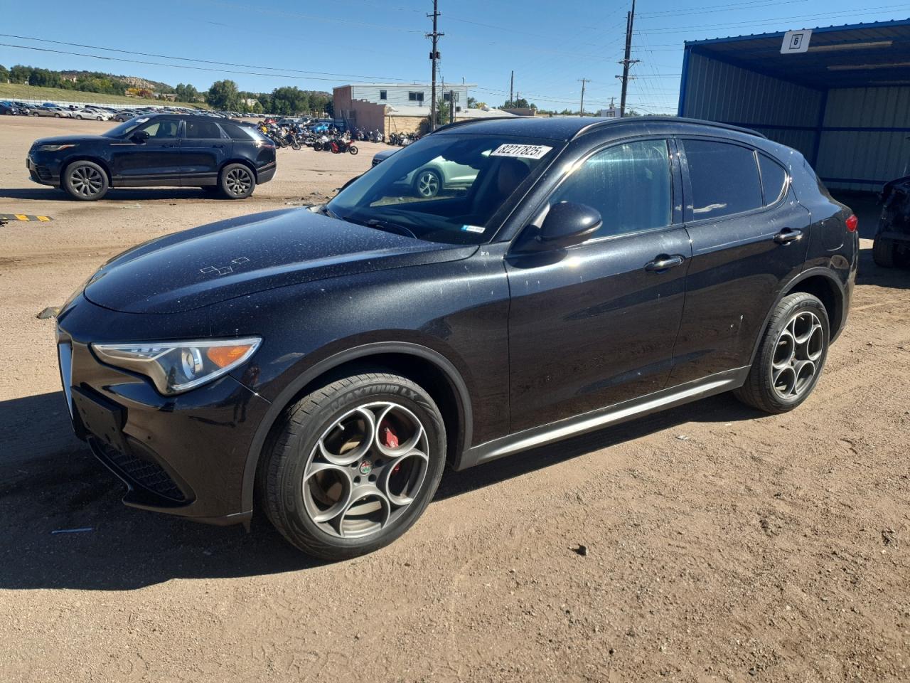 2018 Alfa Romeo Stelvio Sport, VIN ZASFAKPN6J7B91265 — Hail