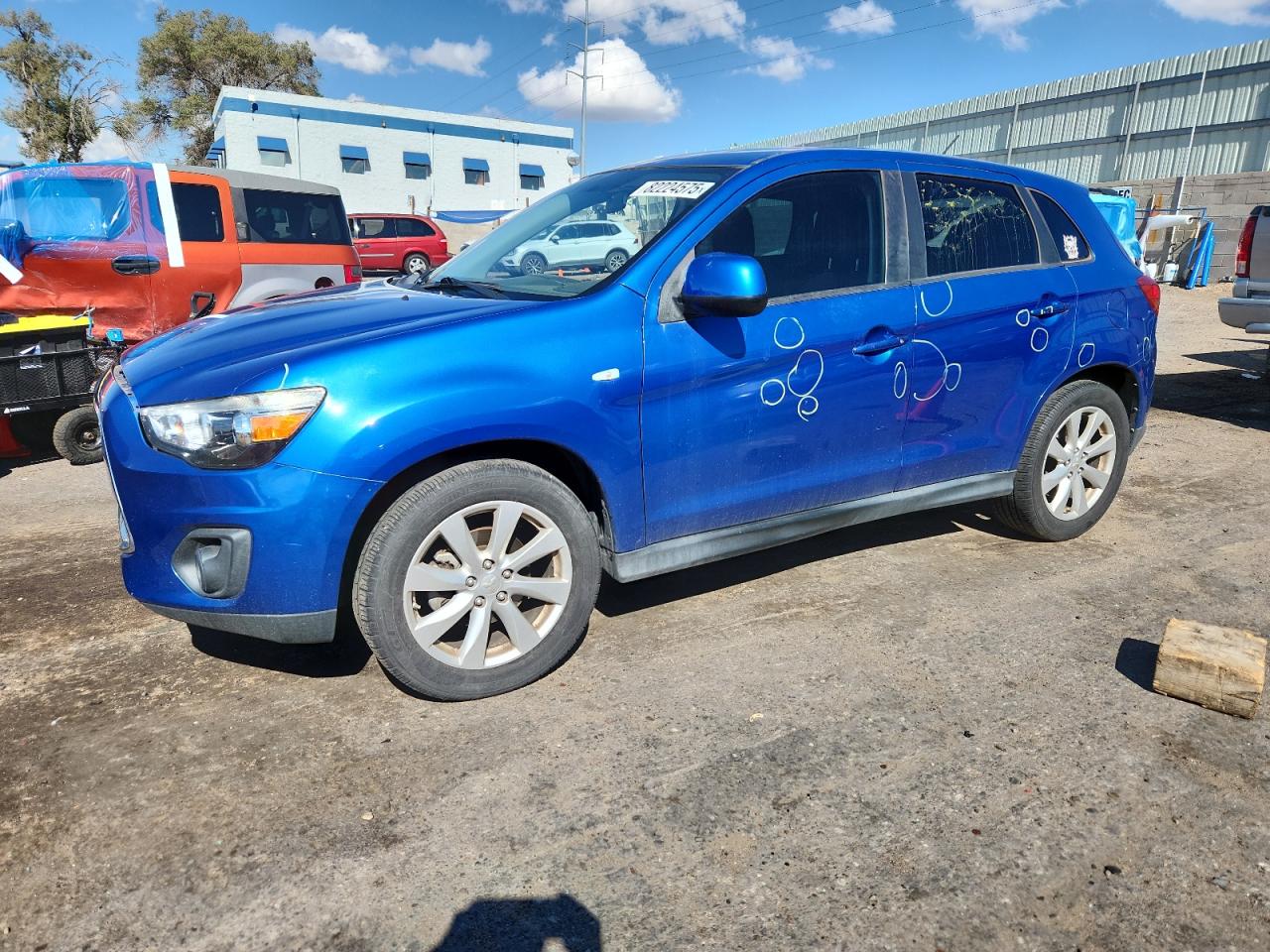 2015 Mitsubishi Outlander ES, VIN 4A4AP3AU7FE045542 — Rejected repair