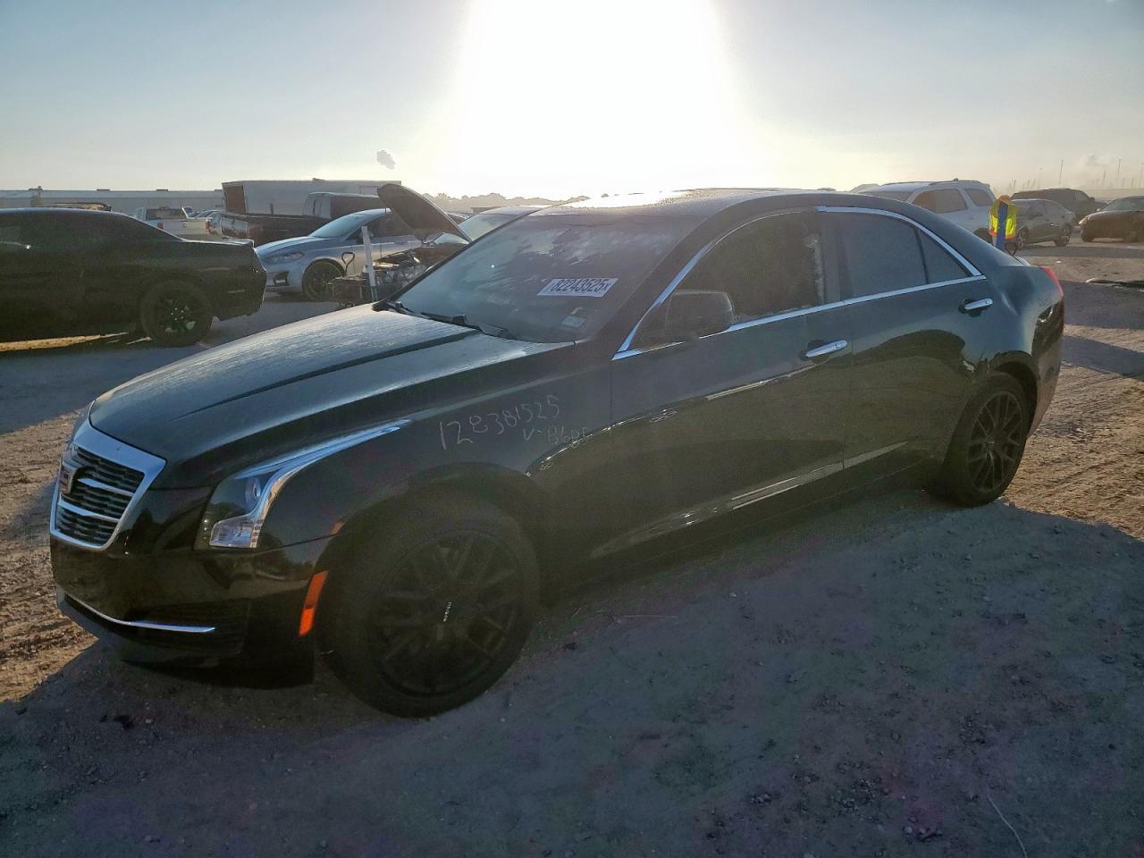 2016 Cadillac ATS Standard AWD, VIN 1G6AG5RX4G0168685 — Пожар в салоне