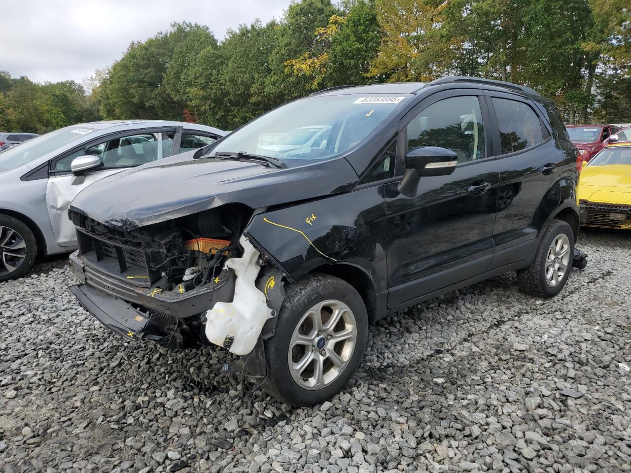 2019 Ford EcoSport SE, VIN MAJ6S3GL9KC281423 — Undercarriage