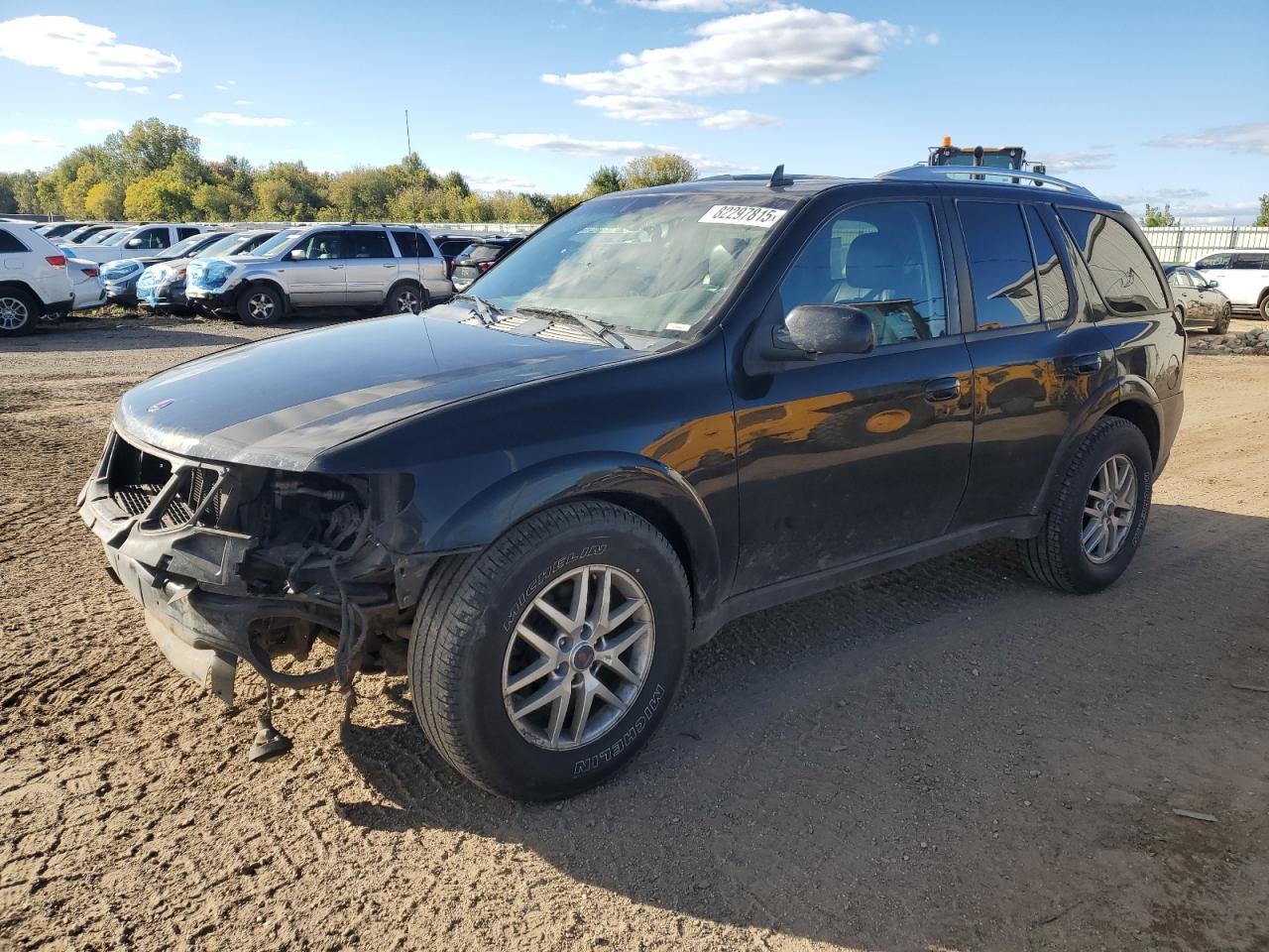 2008 Saab 9-7X 4.2i, VIN 5S3ET13S982800029 — Перед
