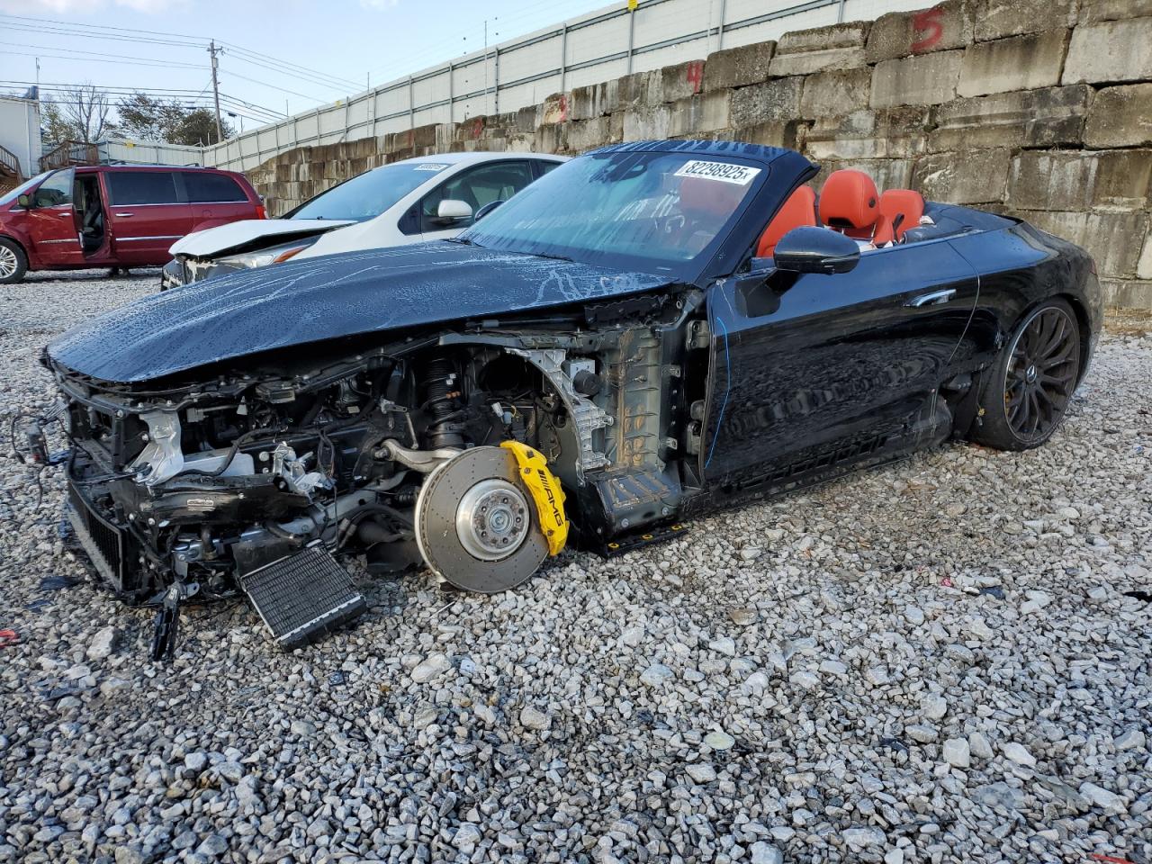 2023 Mercedes-Benz SL 63 AMG, VIN W1KVK8BB1PF014855 — Front end