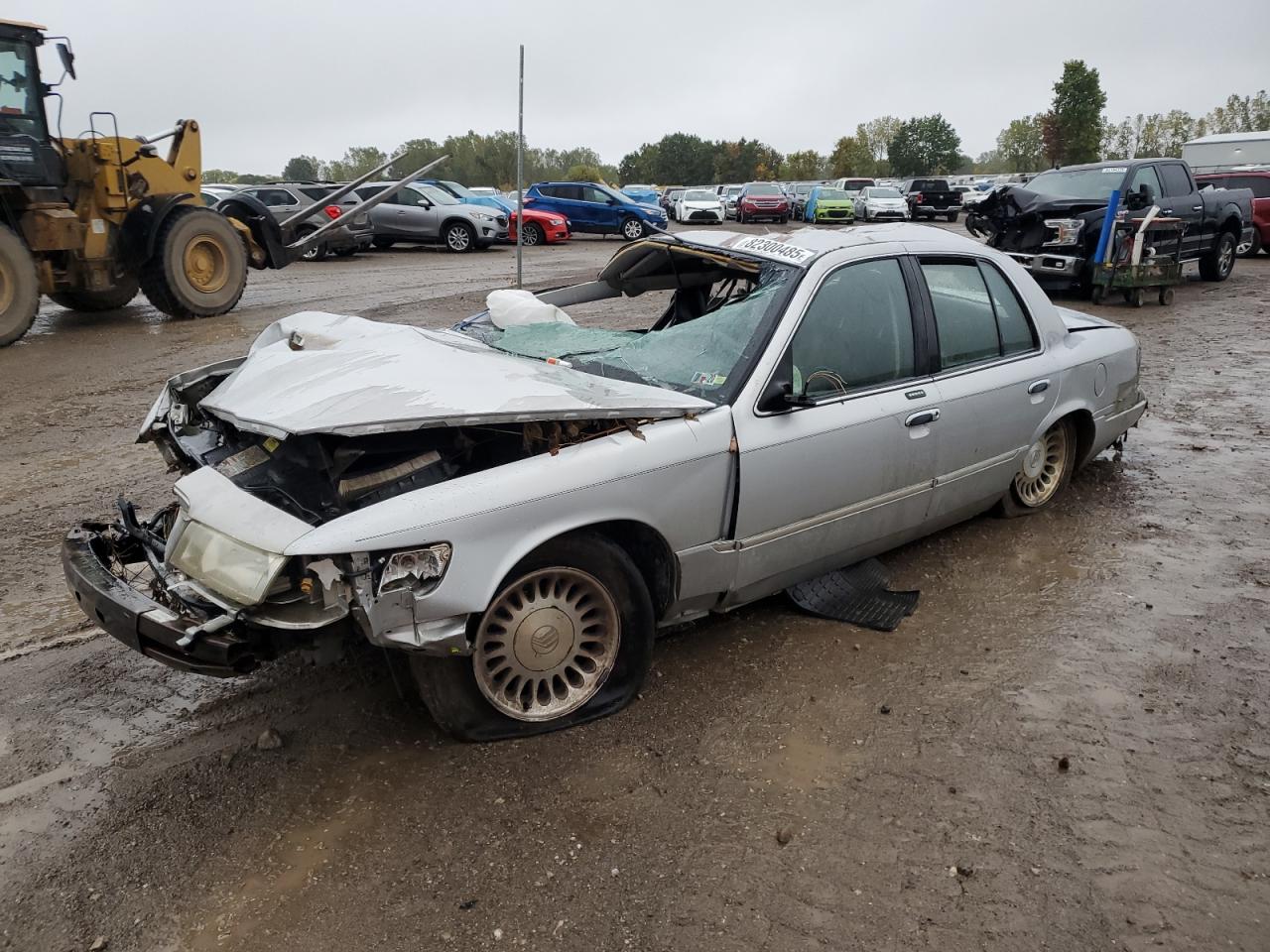 2002 Mercury Grand Marquis LS Premium, VIN 2MEFM75W62X615255 — All over