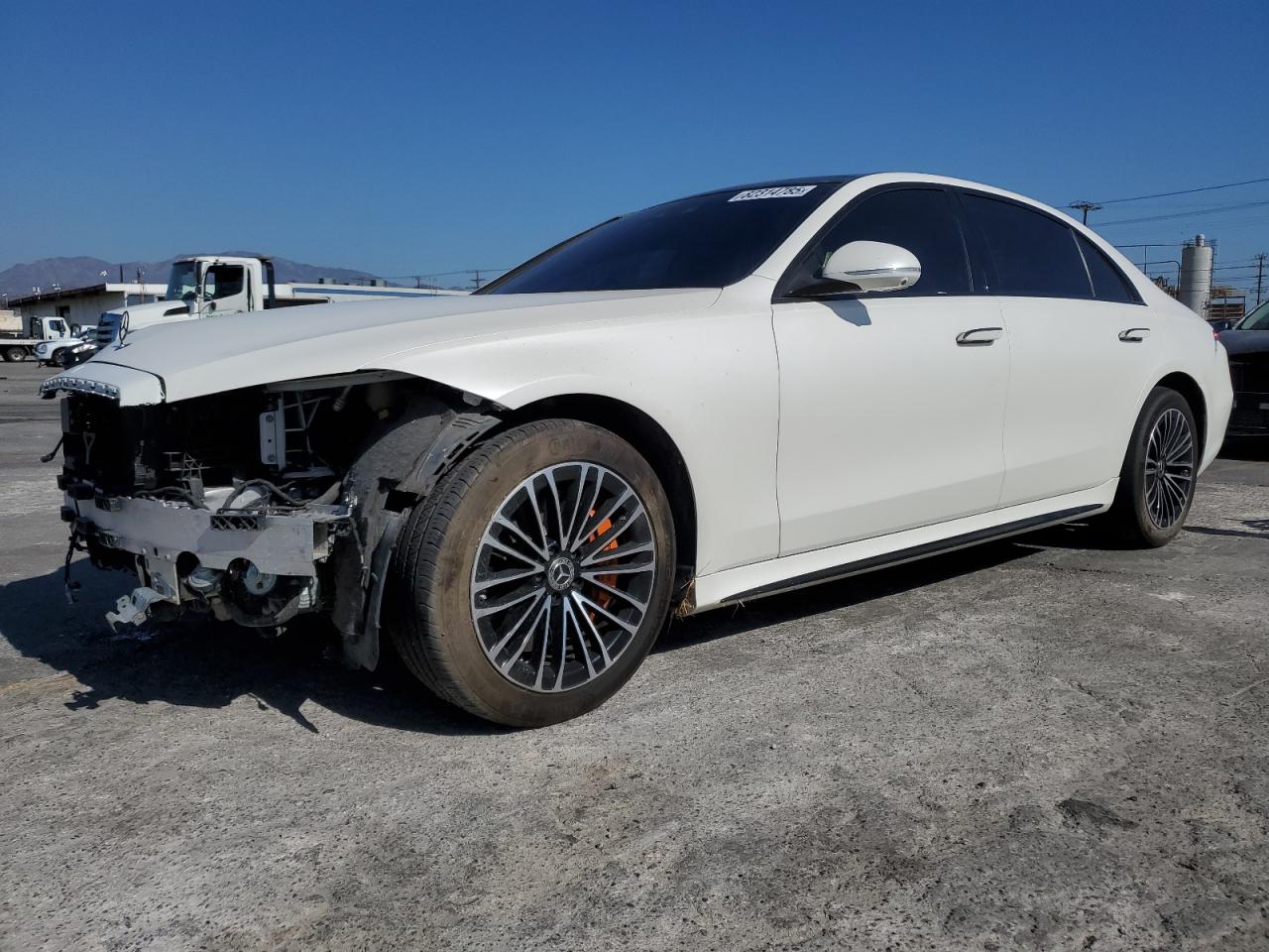 2023 Mercedes-Benz S 500, VIN W1K6G6DB0PA192261 — Front end