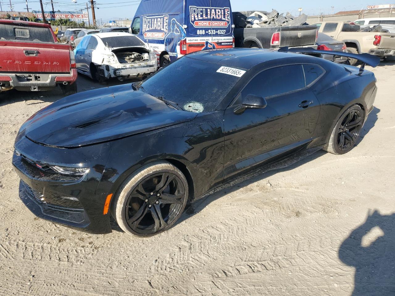 2018 Chevrolet Camaro 2SS, VIN 1G1FH1R70J0146871 — Replaced VIN