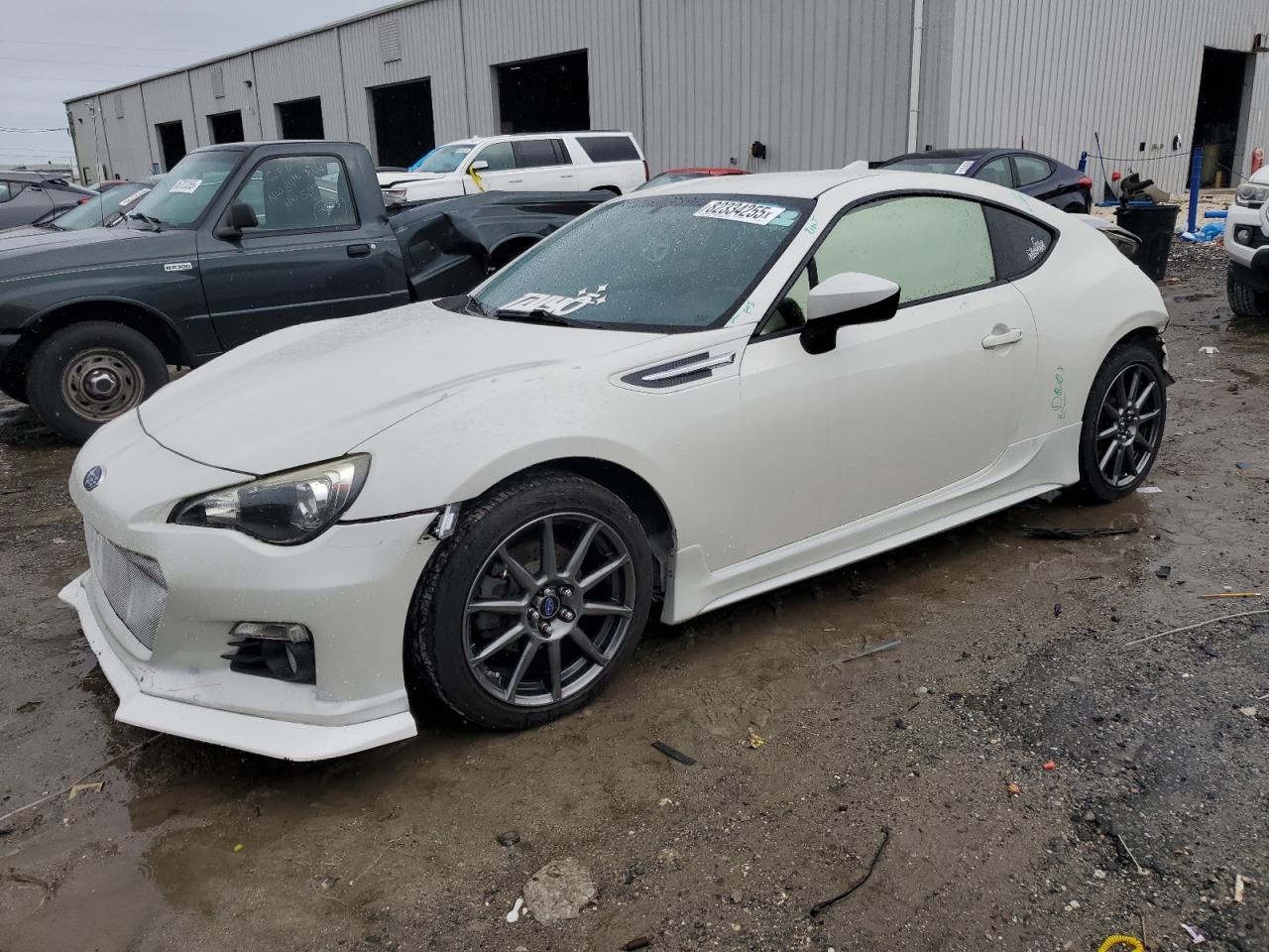 2015 Subaru BRZ Limited, VIN JF1ZCAC1XF9602214 — Rear end