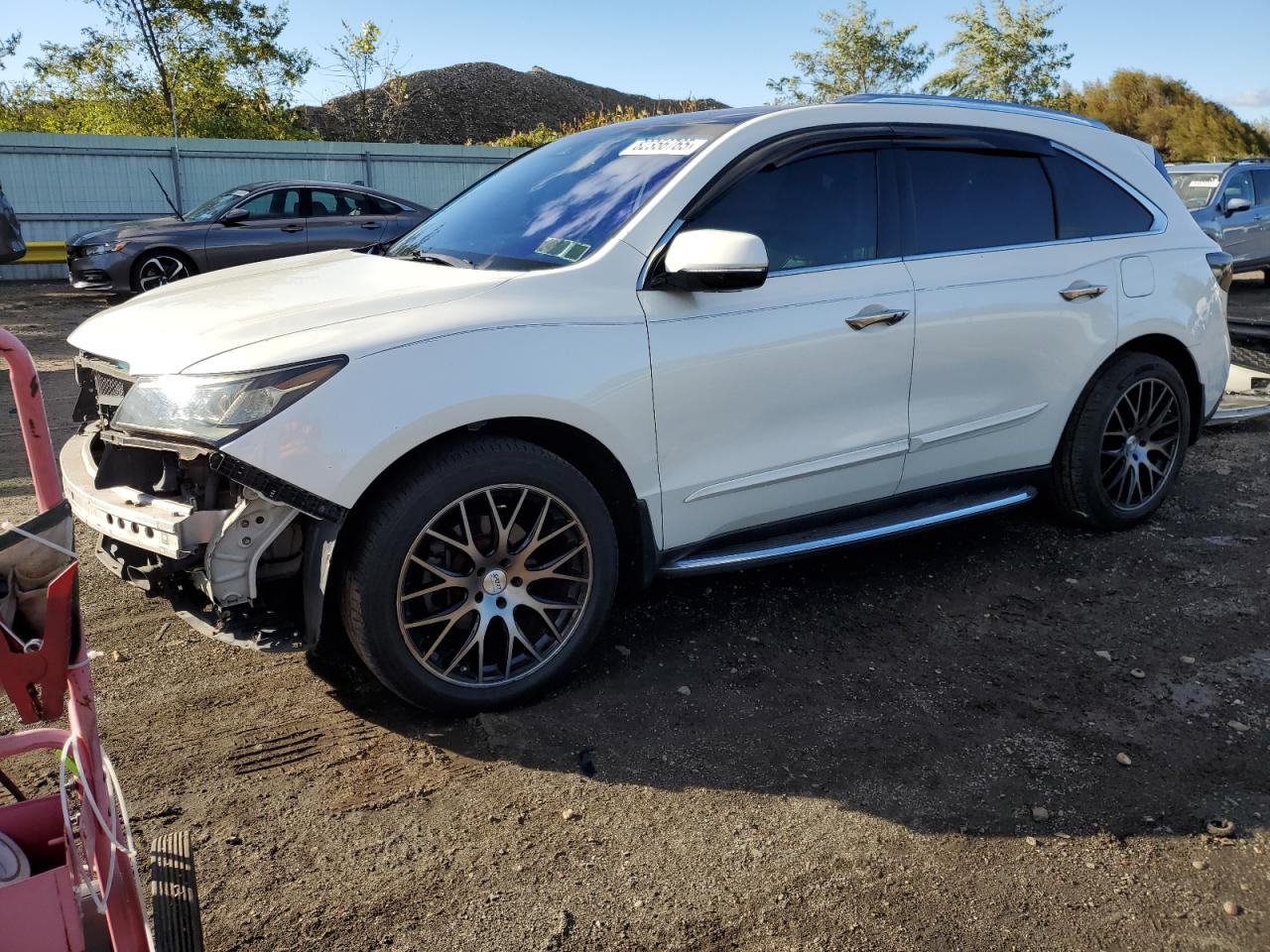 2016 Acura MDX Advance, VIN 5FRYD4H92GB018396 — Front end