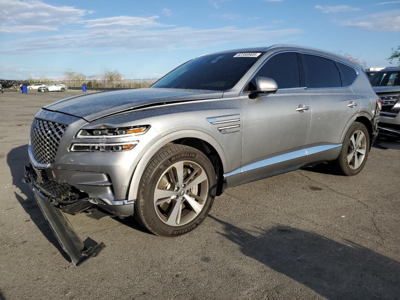 2024 Genesis GV80, VIN KMUHBDSB2RU168681 — Rear end