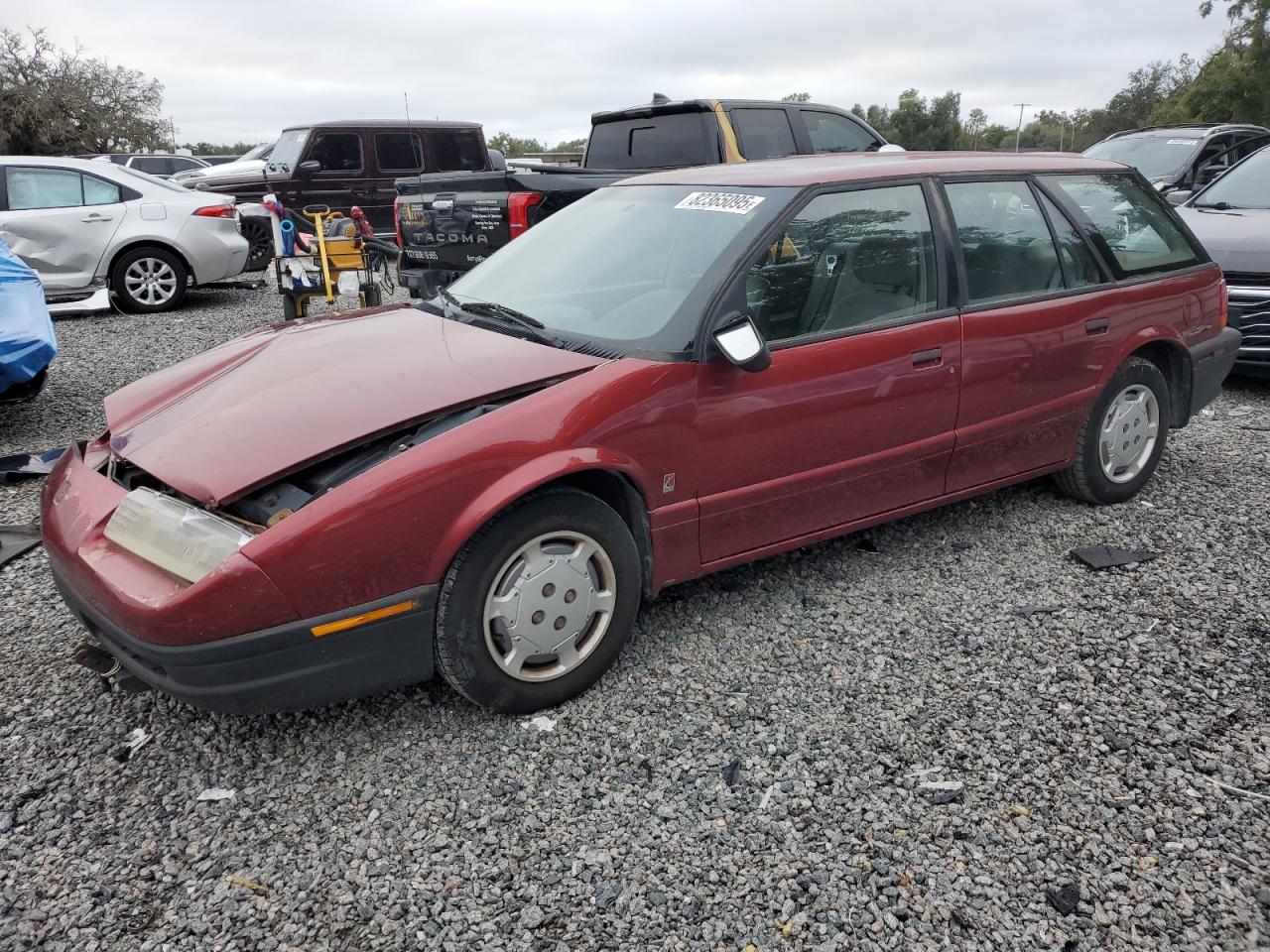 1995 Saturn SW, VIN 1G8ZH828XSZ334711 — Перед