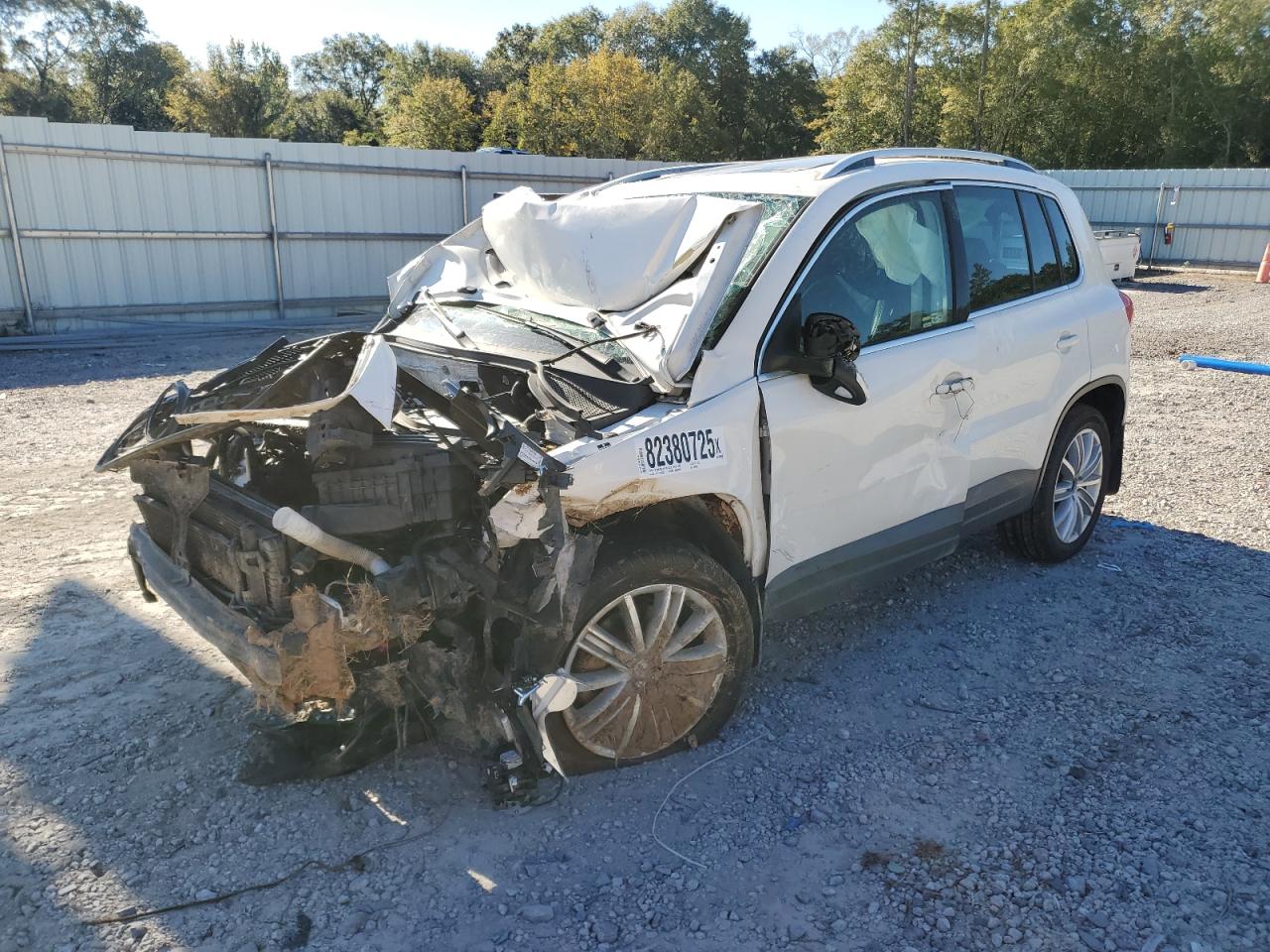 2009 Volkswagen Tiguan SE, VIN WVGBV75N19W542186 — Перед