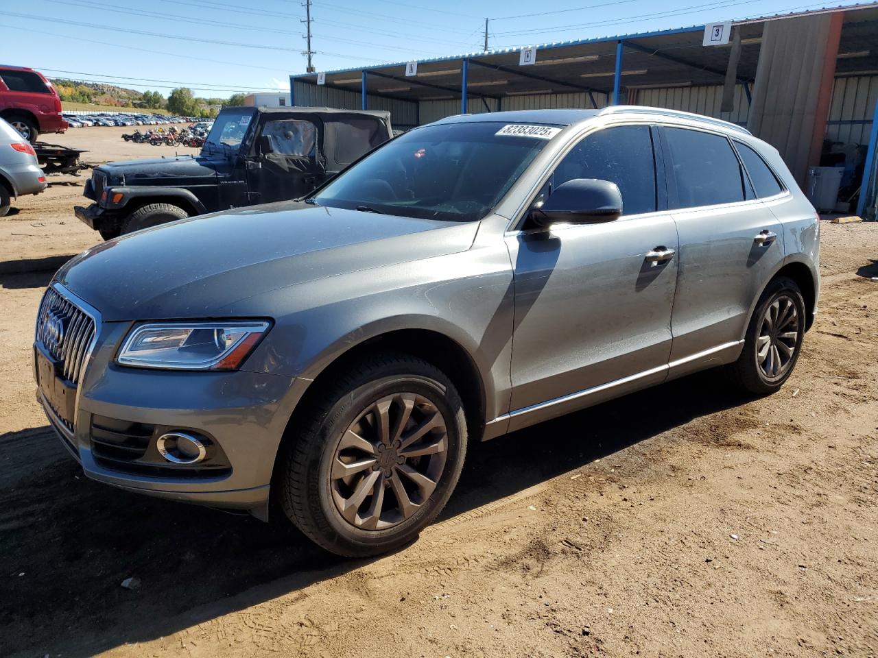 2016 Audi Q5 Premium, VIN WA1C2AFP7GA036428 — Rear end