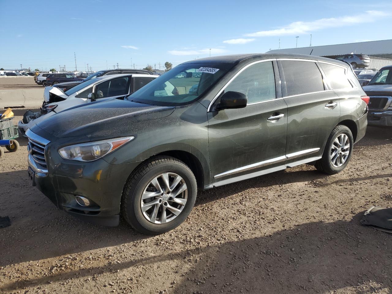 2013 Infiniti JX35, VIN 5N1AL0MM7DC302667 — Зад