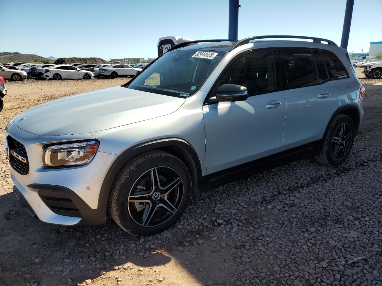 2023 Mercedes-Benz GLB 250, VIN W1N4M4HB6PW331541 — Rear end