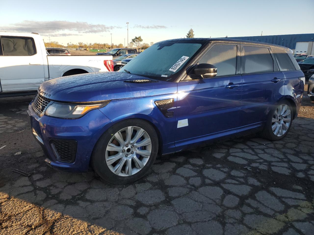 2016 Land Rover Range Rover Sport SVR, VIN SALWZ2EF7GA101610 — Water / flood