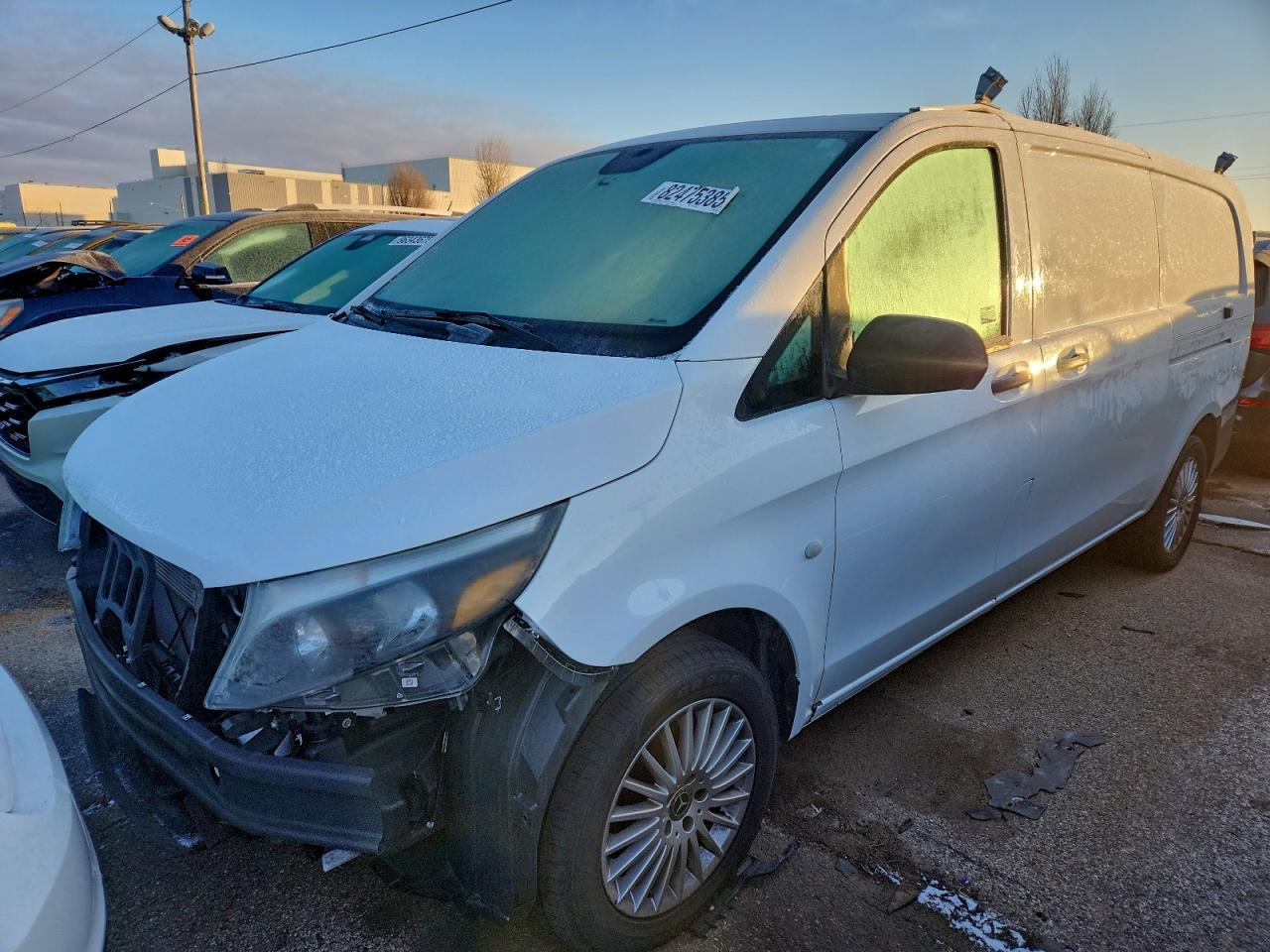 2021 Mercedes-Benz Metris Cargo, VIN W1YV0CEY3M3944008 — Фото с аукциона 1 of 4