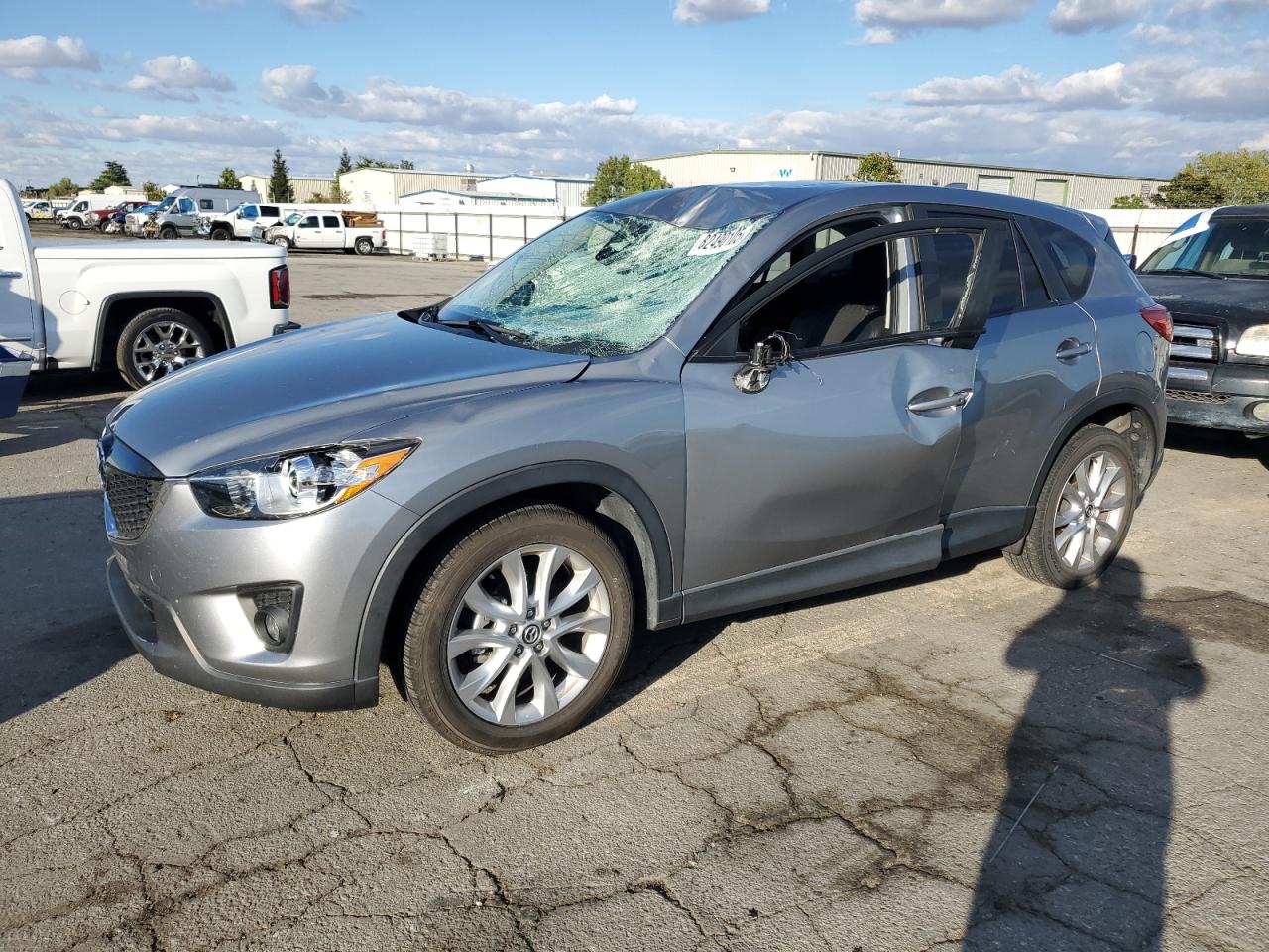 2015 Mazda CX-5 Grand Touring, VIN JM3KE2DY8F0525569 — Крыша