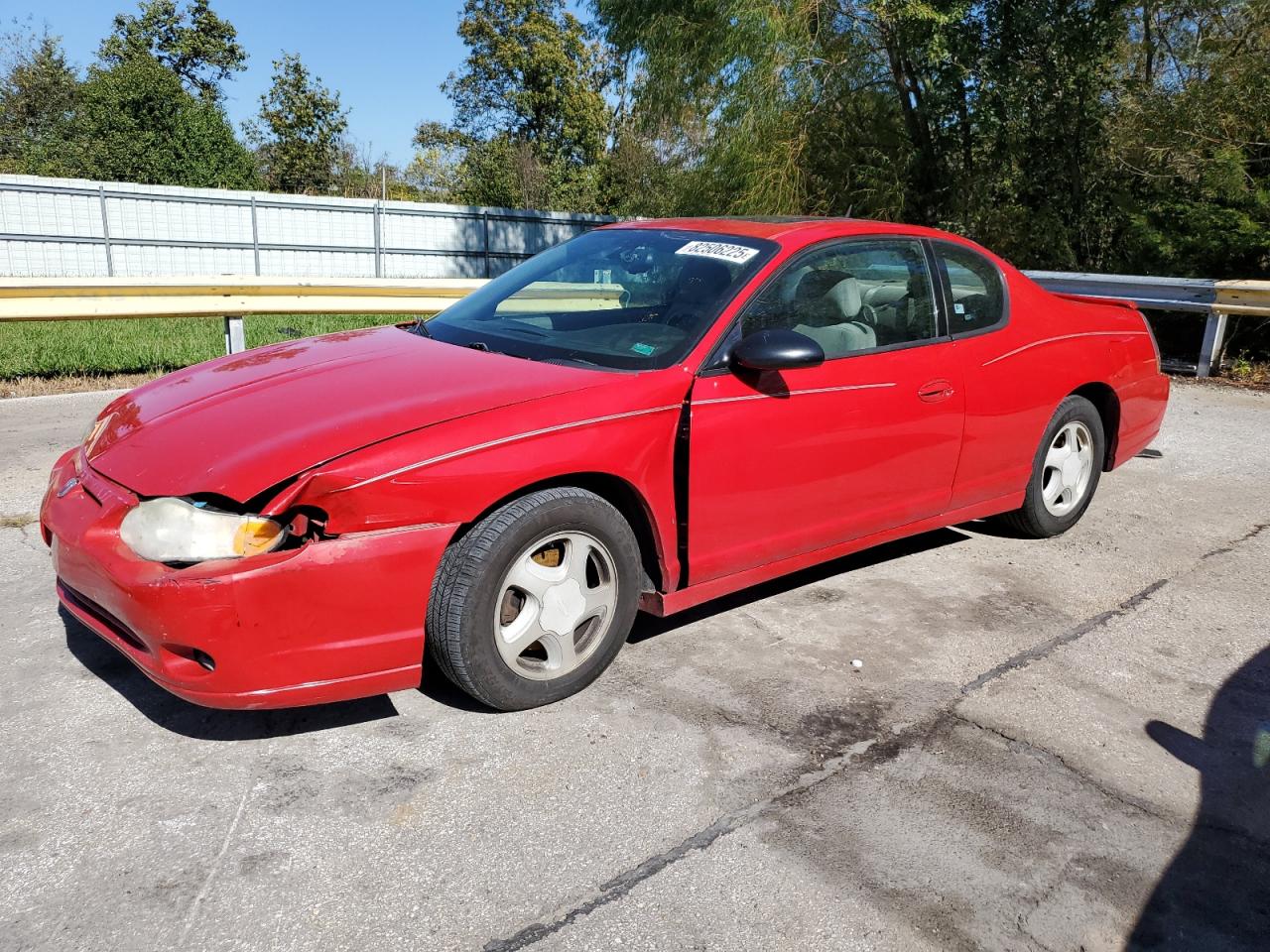 2005 Chevrolet Monte Carlo LT, VIN 2G1WX12KX59144445 — Front end