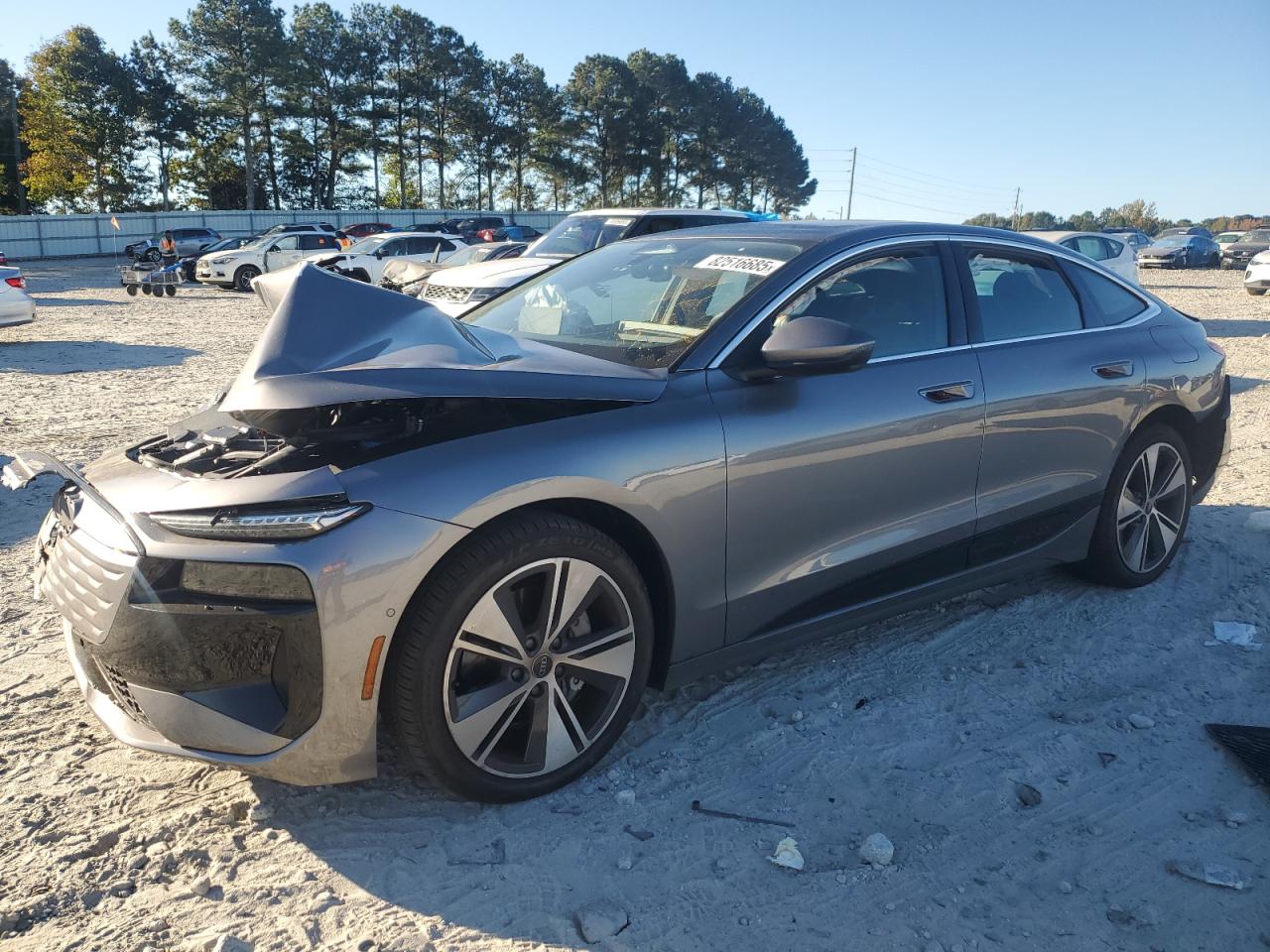 2025 Audi A6 e-tron, VIN WAU2CAGH5SA020031 — Front end