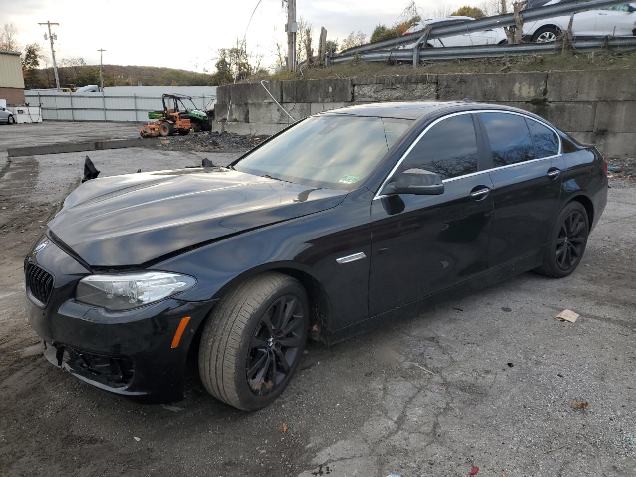 2014 BMW 5 Series 550i xDrive, VIN WBAKP9C51ED692895 — Front end