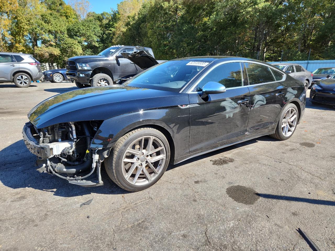 2020 Audi S5 Sportback Premium Plus, VIN WAUC4CF56LA011585 — Front end