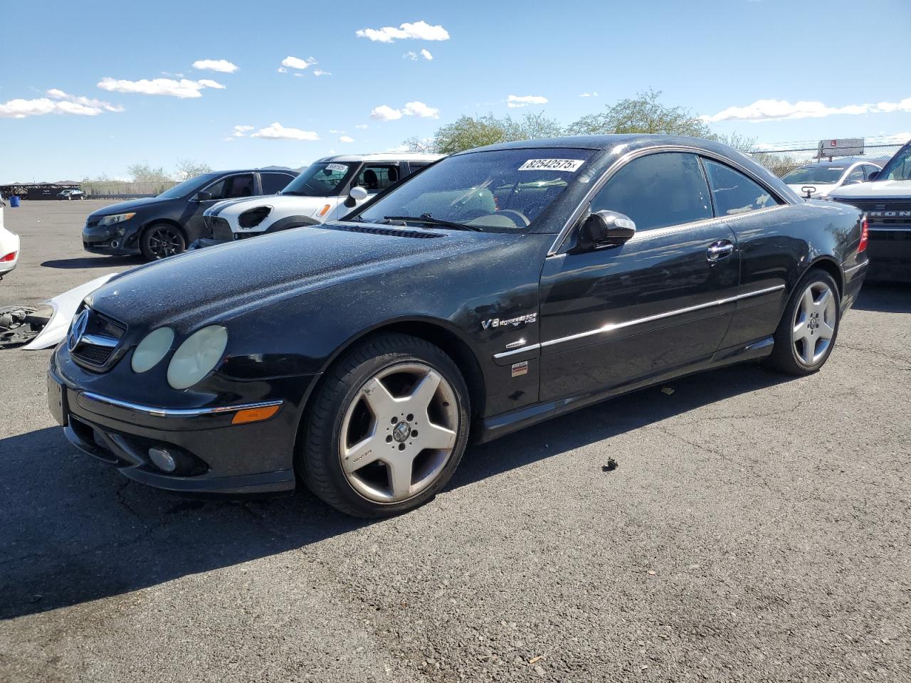 2003 Mercedes-Benz CL 500, VIN WDBPJ75JX3A035681 — Minor dents and scratches