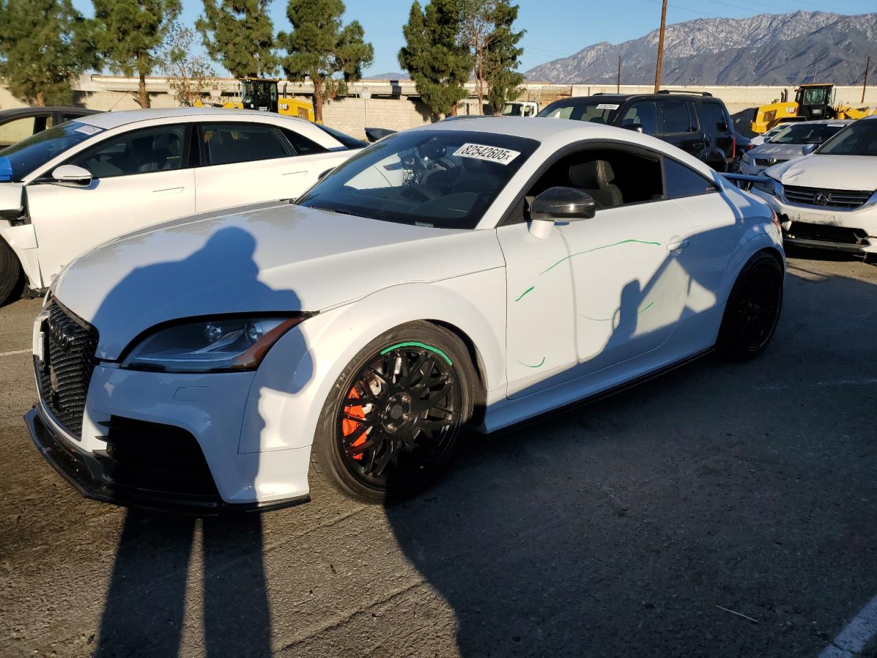 2012 Audi TT RS 2.5T, VIN TRUB3AFKXC1900679 — Перед