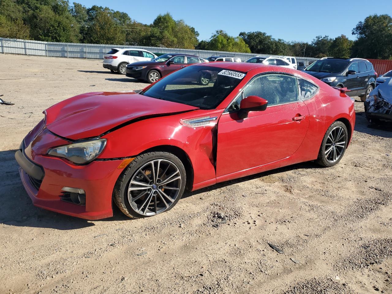 2014 Subaru BRZ Limited, VIN JF1ZCAC13E9601355 — Front end
