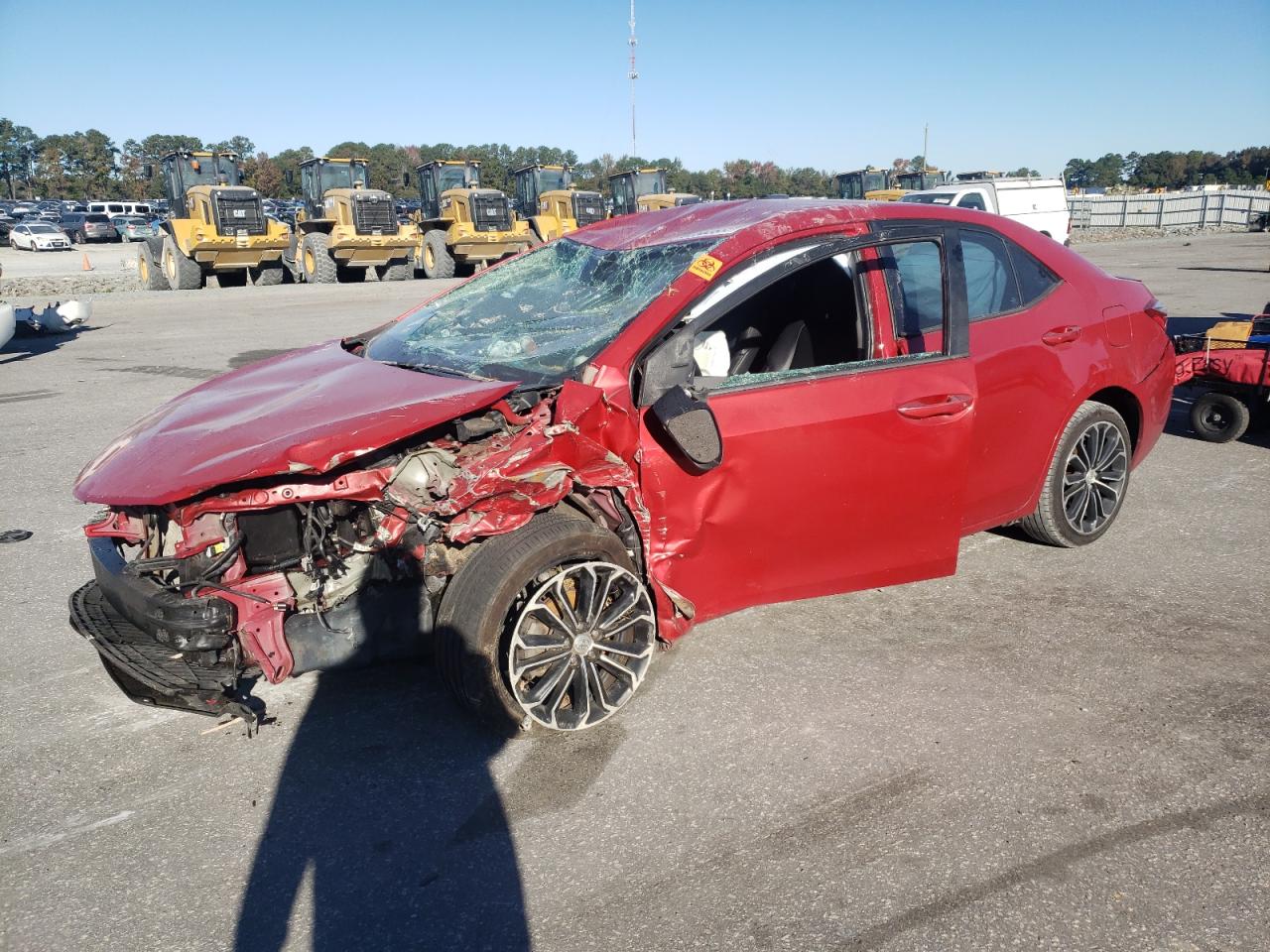2016 Toyota Corolla S Plus, VIN 2T1BURHEXGC626897 — Front end