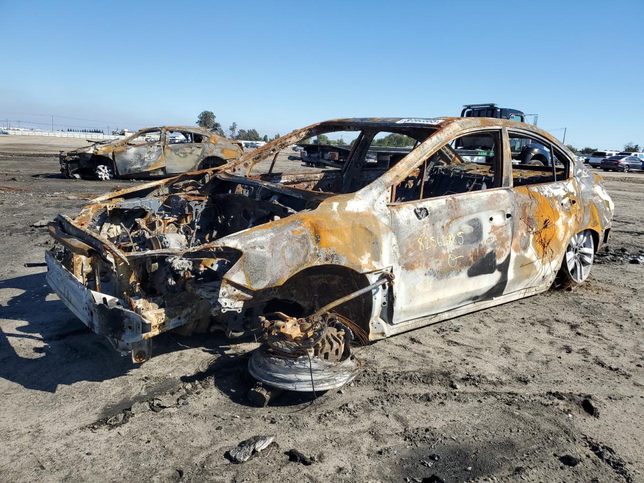 2017 Subaru WRX Limited, VIN JF1VA1J69H8800679 — Vandalism
