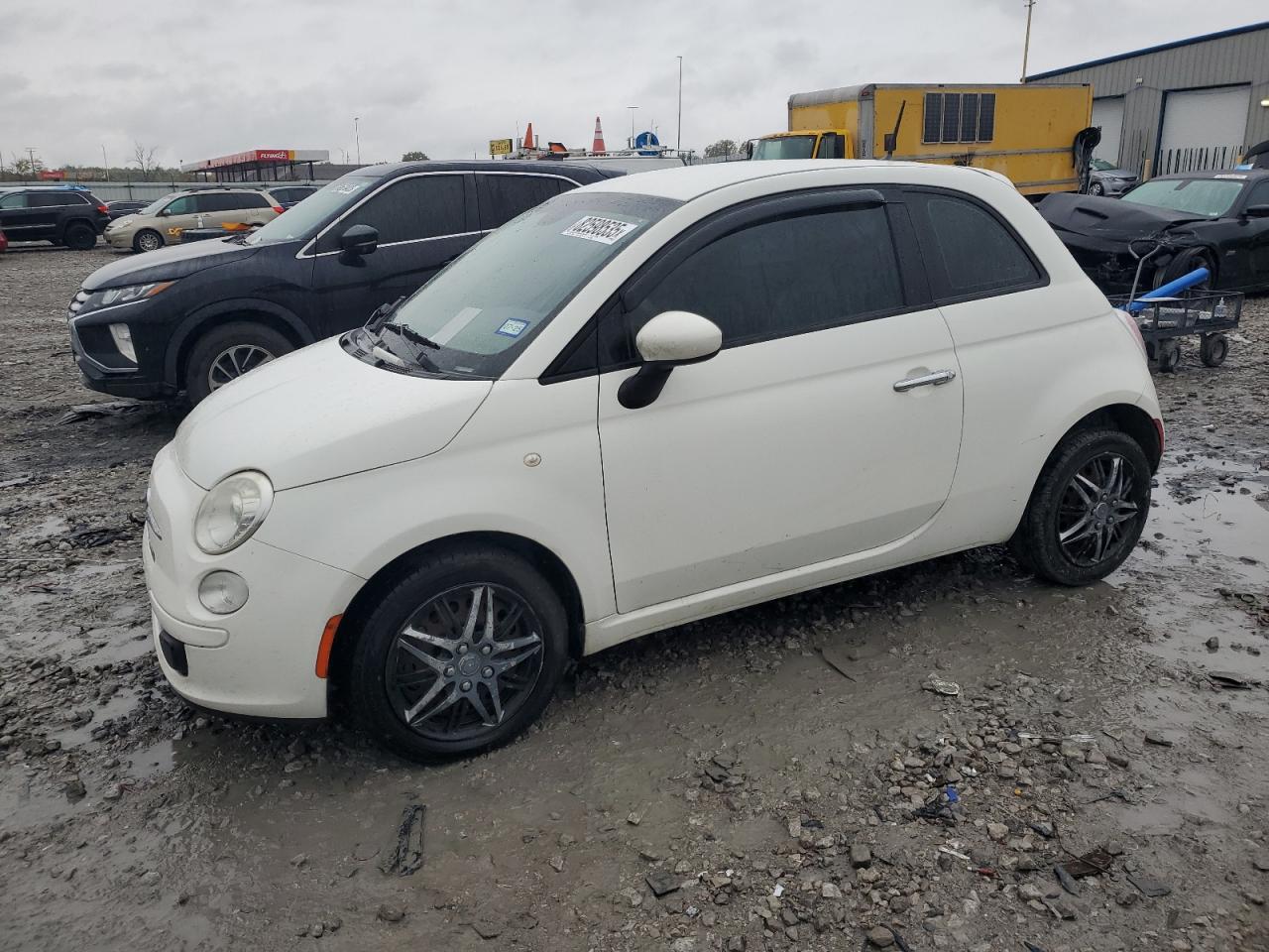 2014 FIAT 500 Pop, VIN 3C3CFFAR3ET252934 — Front end