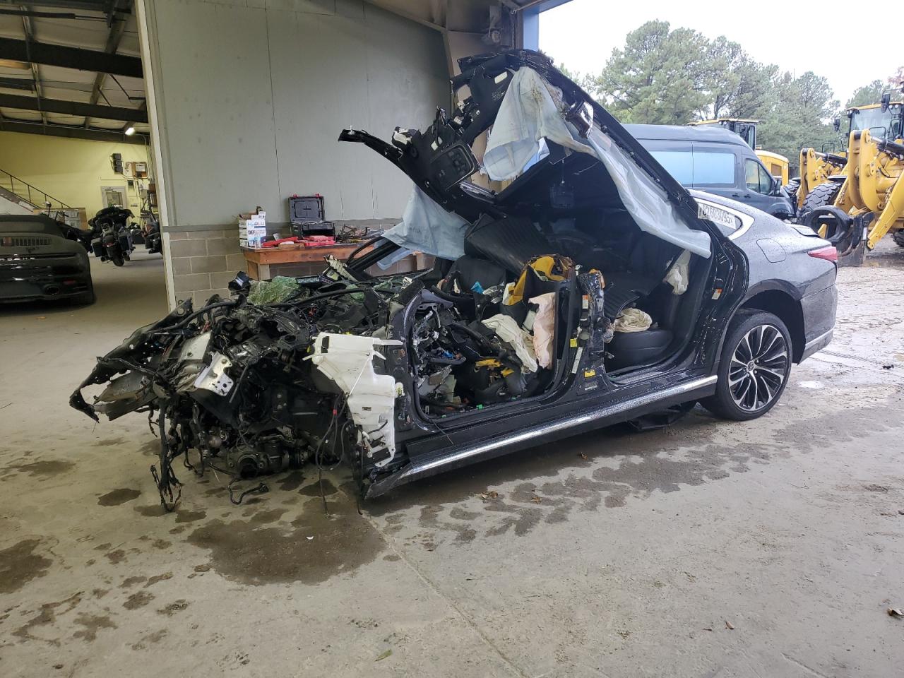 2022 Lexus LS 500, VIN JTHG5LGF4N5010695 — All over