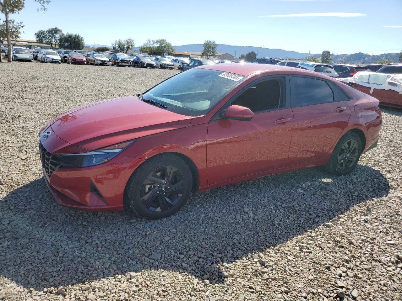2022 Hyundai Elantra SEL, VIN KMHLS4AG9NU337000 — Auction photo