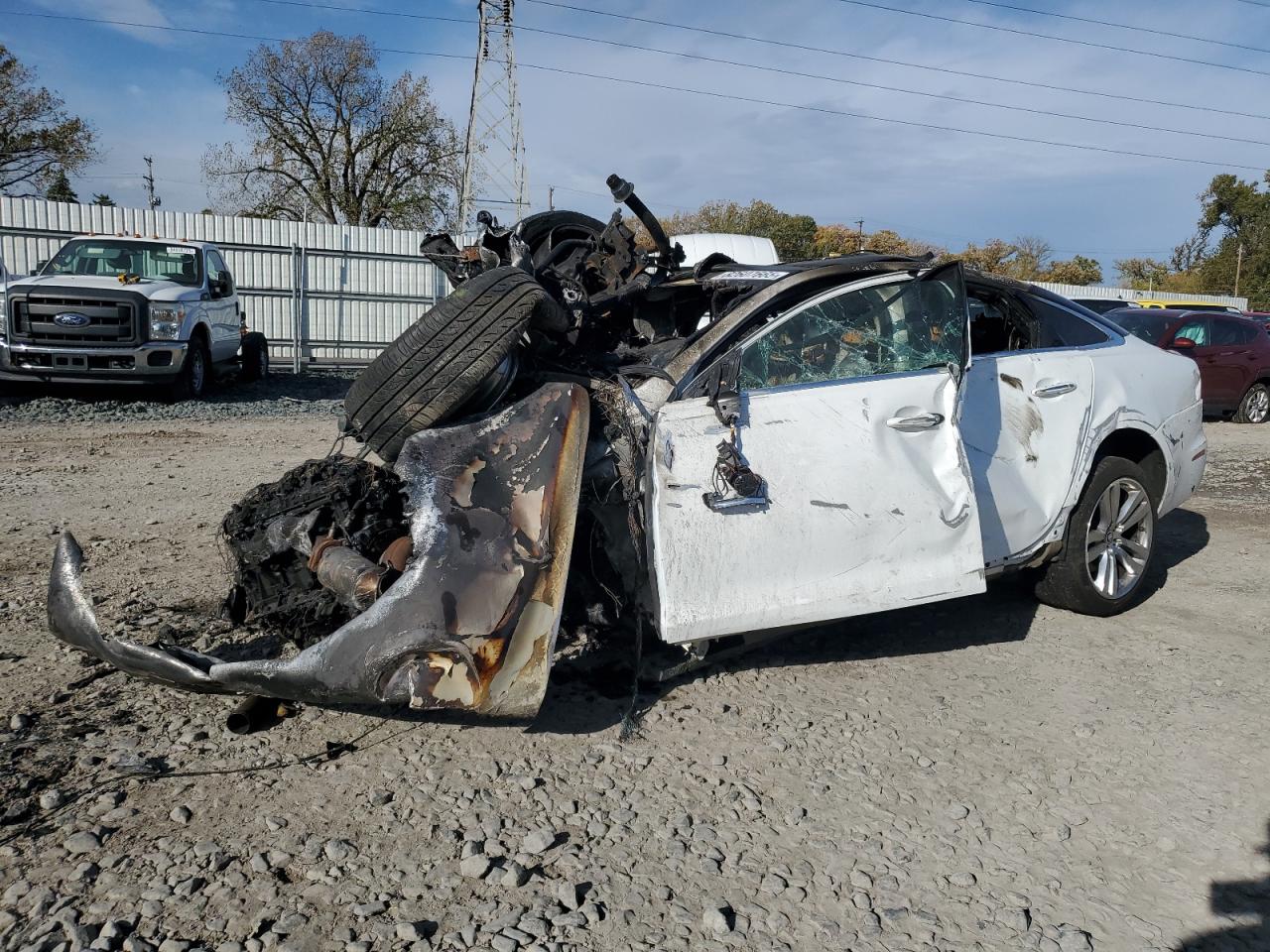 2011 Jaguar XJ, VIN SAJWA1CB3BLV18519 — Burn