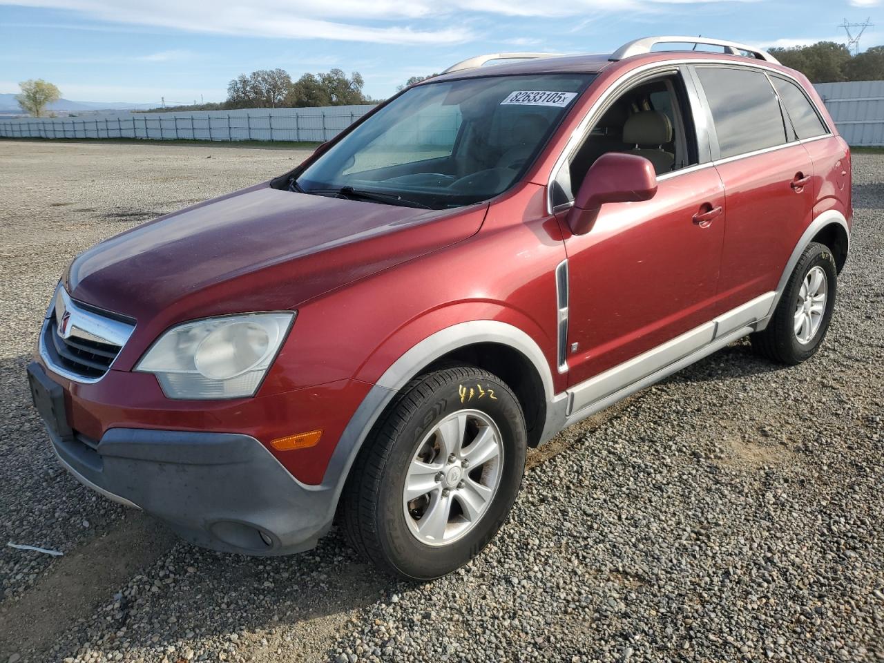 2008 Saturn VUE XE, VIN 3GSCL33P38S535525 — Undercarriage
