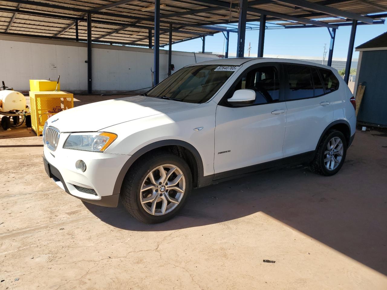 2013 BMW X3 xDrive28i, VIN 5UXWX9C55D0A31513 — Front end