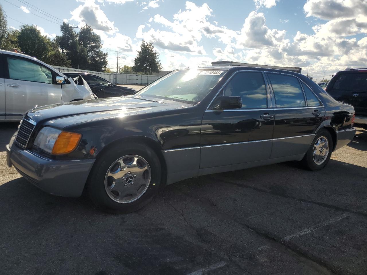 1993 Mercedes-Benz 500, VIN WDBGA51E3PA135382 — Minor dents and scratches