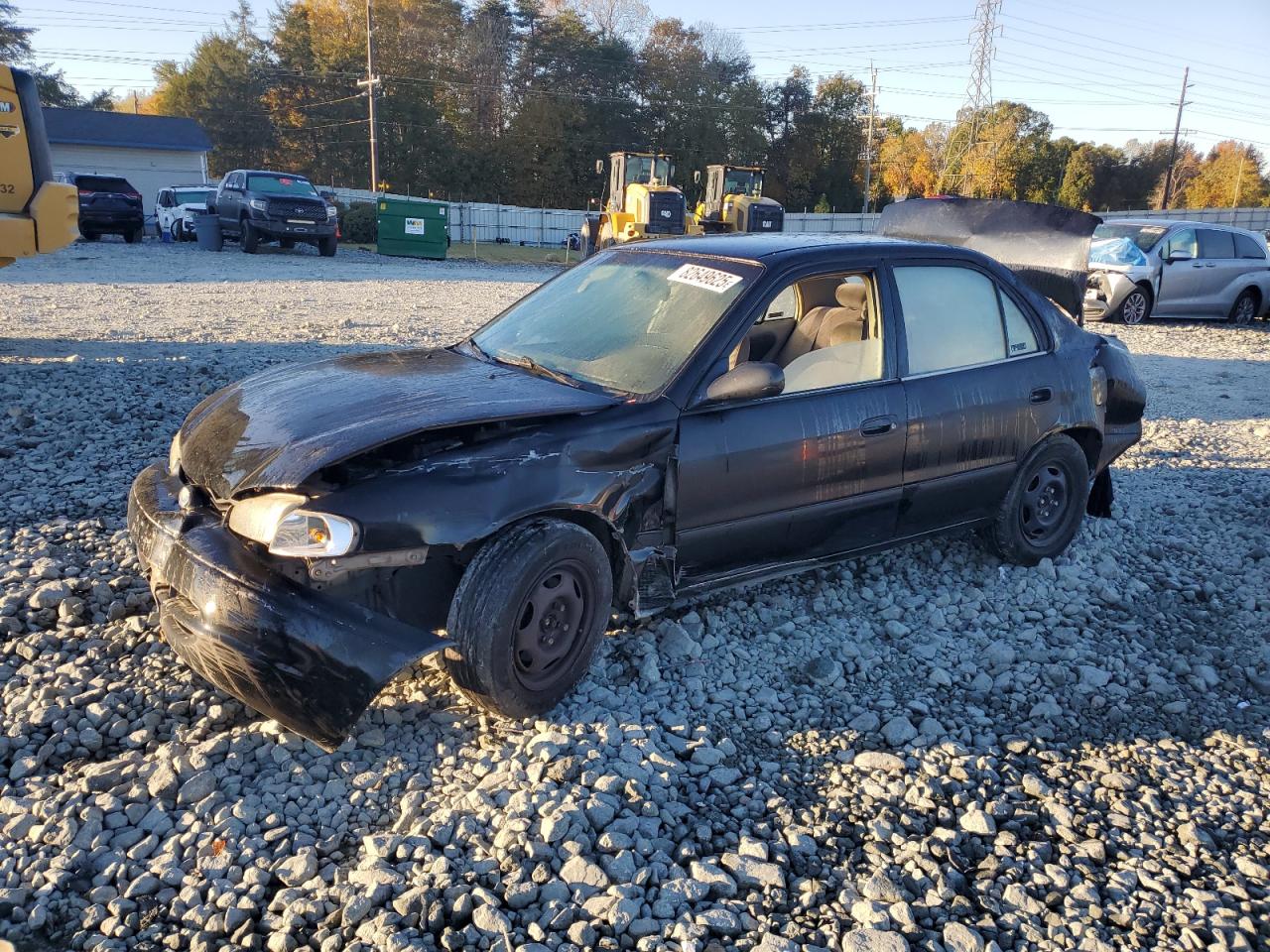 2002 Chevrolet Prizm Lsi, VIN 1Y1SK54892Z405042 — Rear end