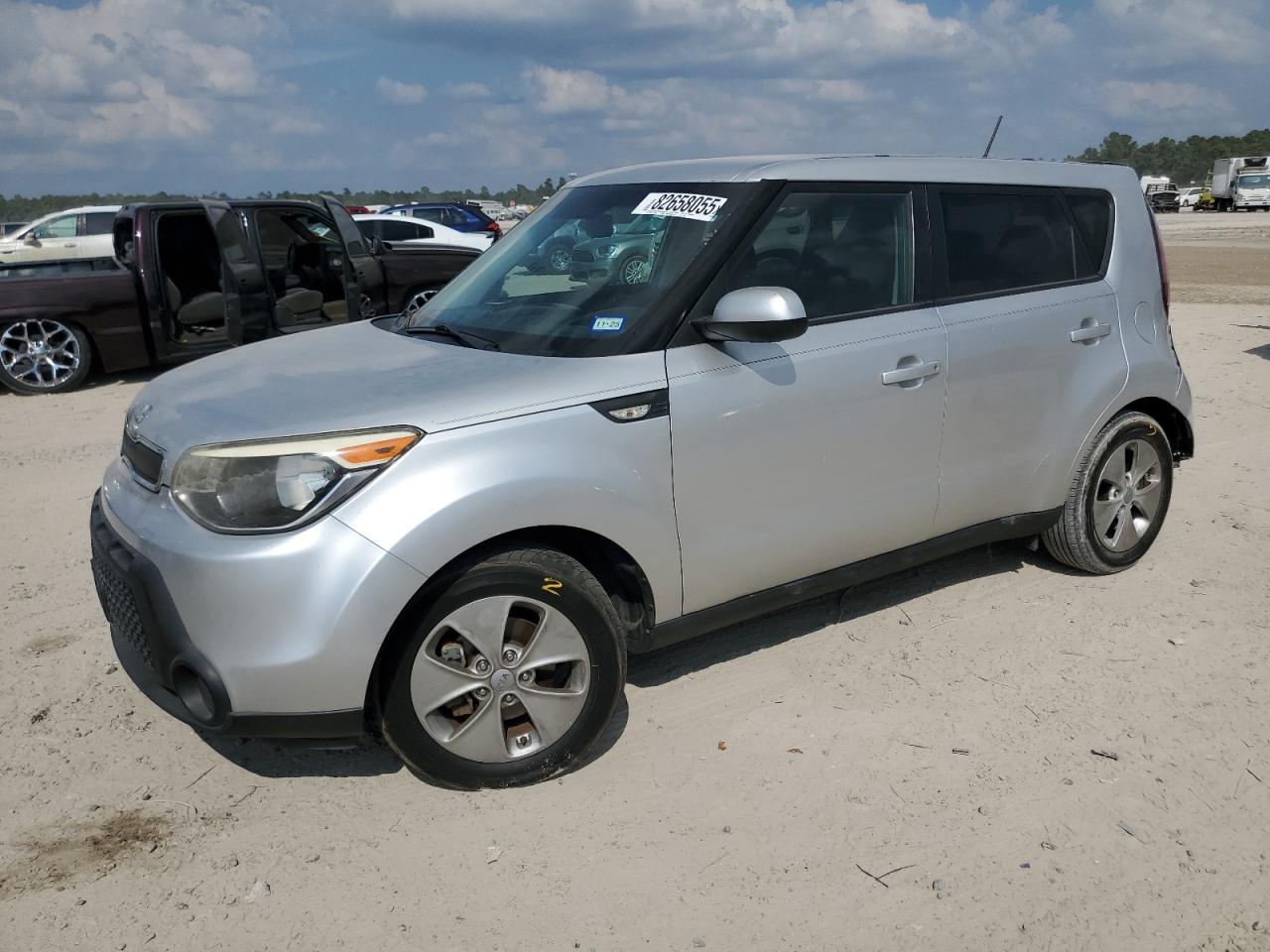 2014 Kia Soul, VIN KNDJN2A26E7723321 — Rear end