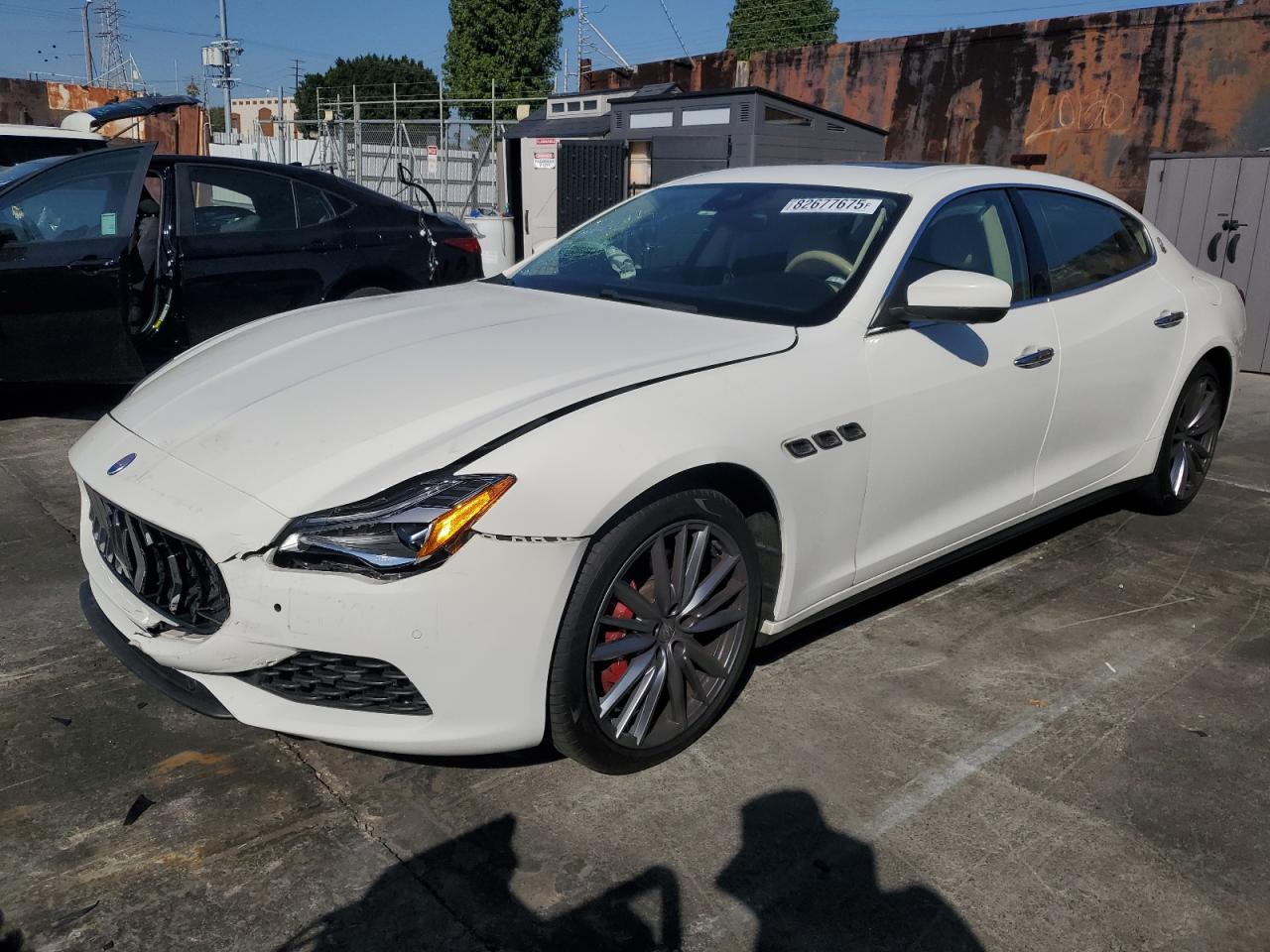 2019 Maserati Quattroporte S, VIN ZAM56YPA2K1308572 — Перед