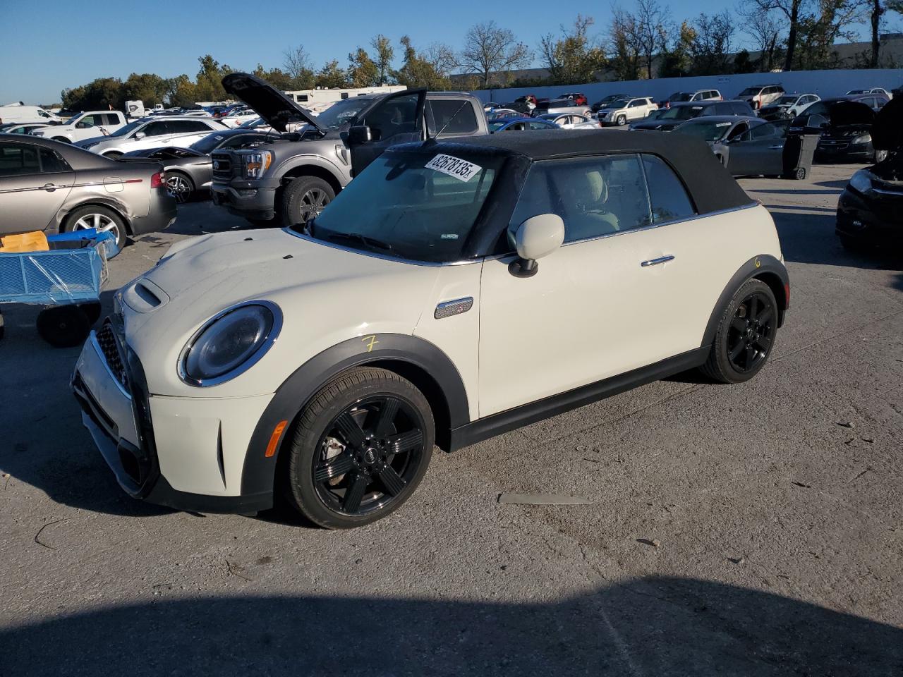 2023 MINI Convertible Cooper S, VIN WMW43DL03P3P47089 — Front end