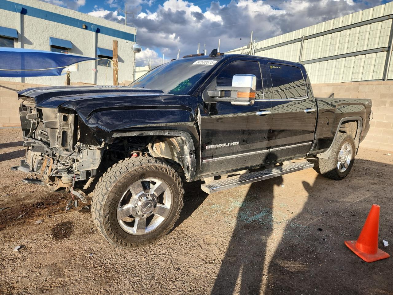 2015 GMC Sierra 2500HD Denali, VIN 1GT120E85FF585158 — Rejected repair